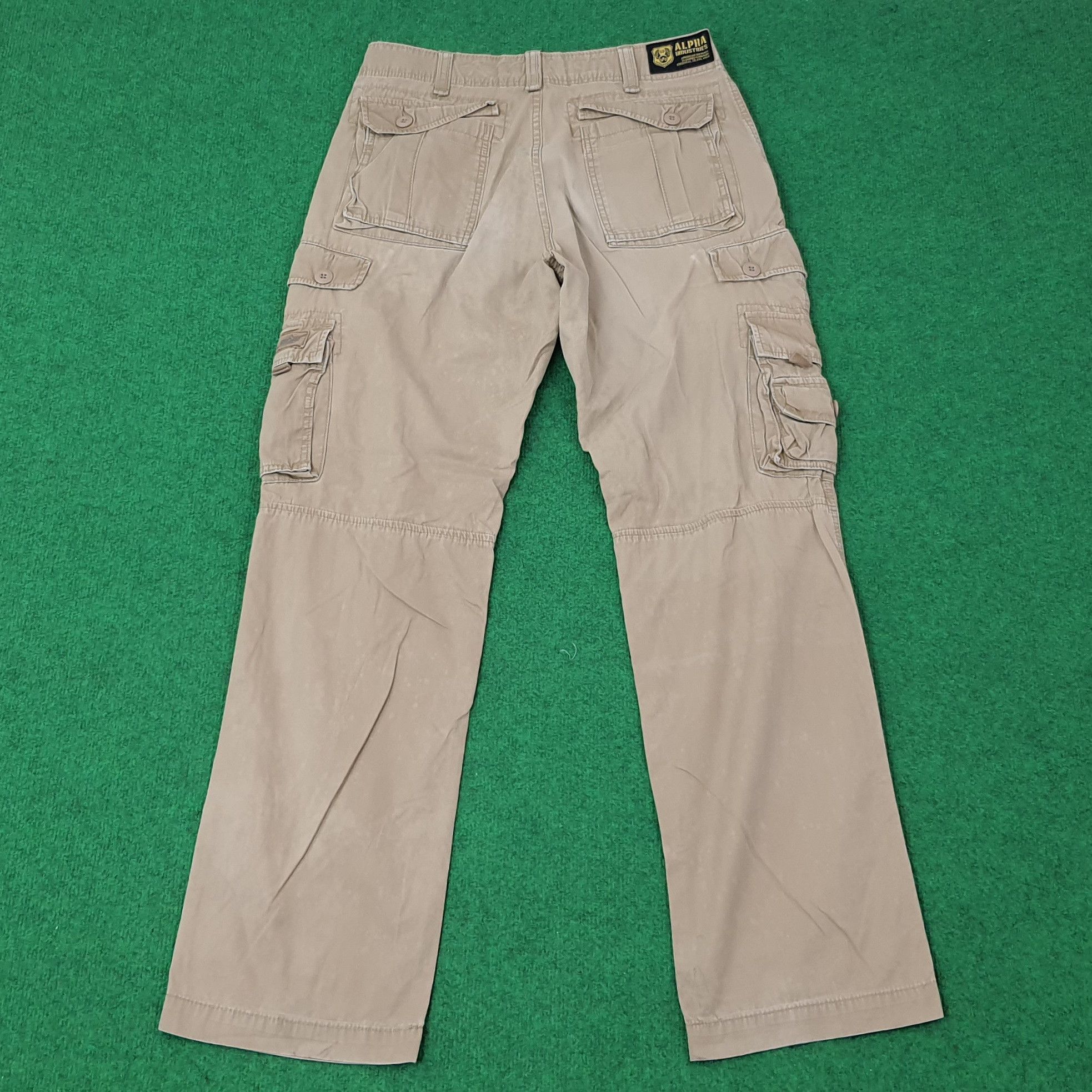 Alpha Industries Vintage Alpha Industries Cargo Pants C244N4 Size US 31 - 3 Thumbnail