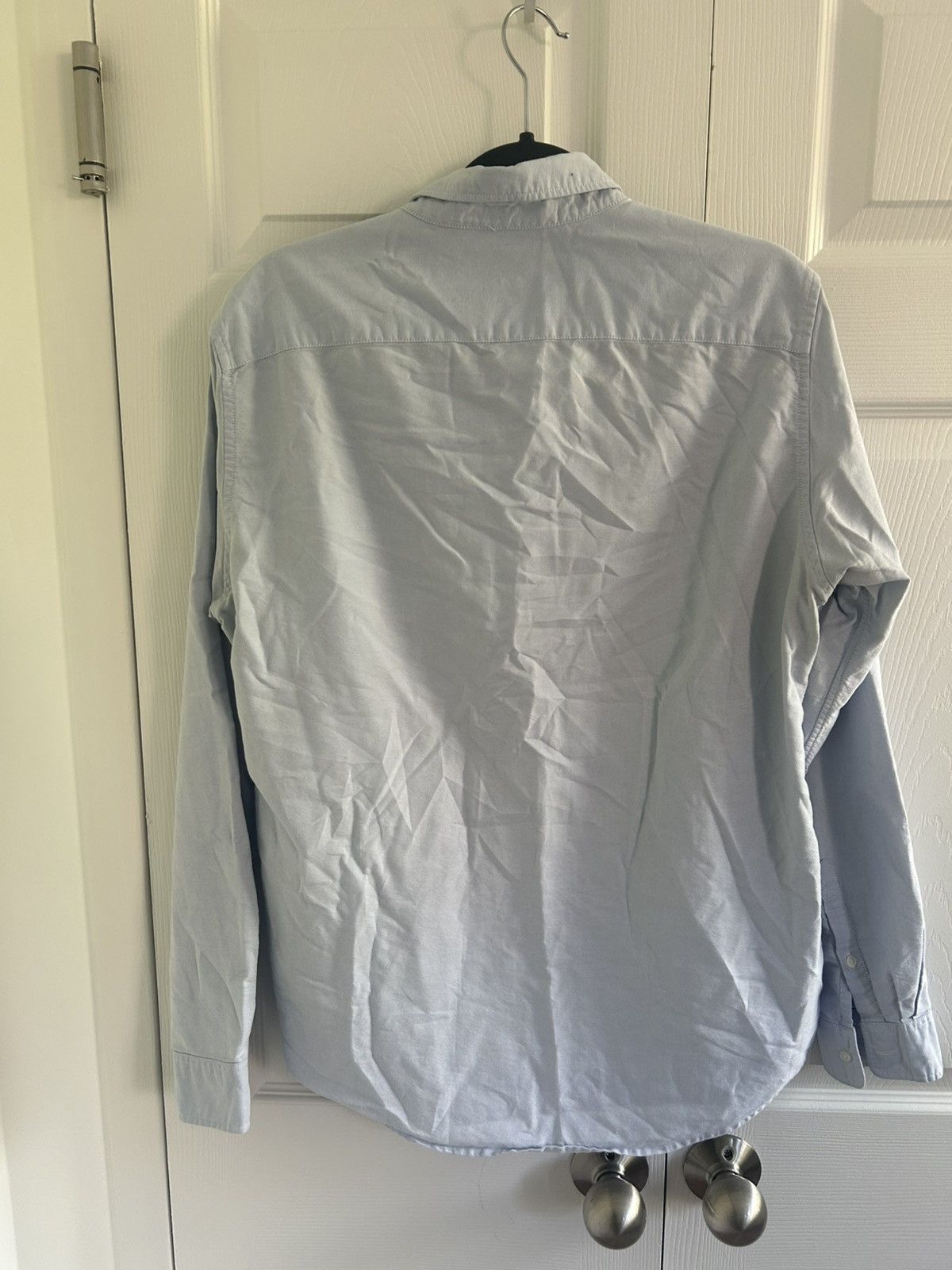 Uniqlo Light blue Uniqlo Oxford shirt Size US M / EU 48-50 / 2 - 2 Thumbnail