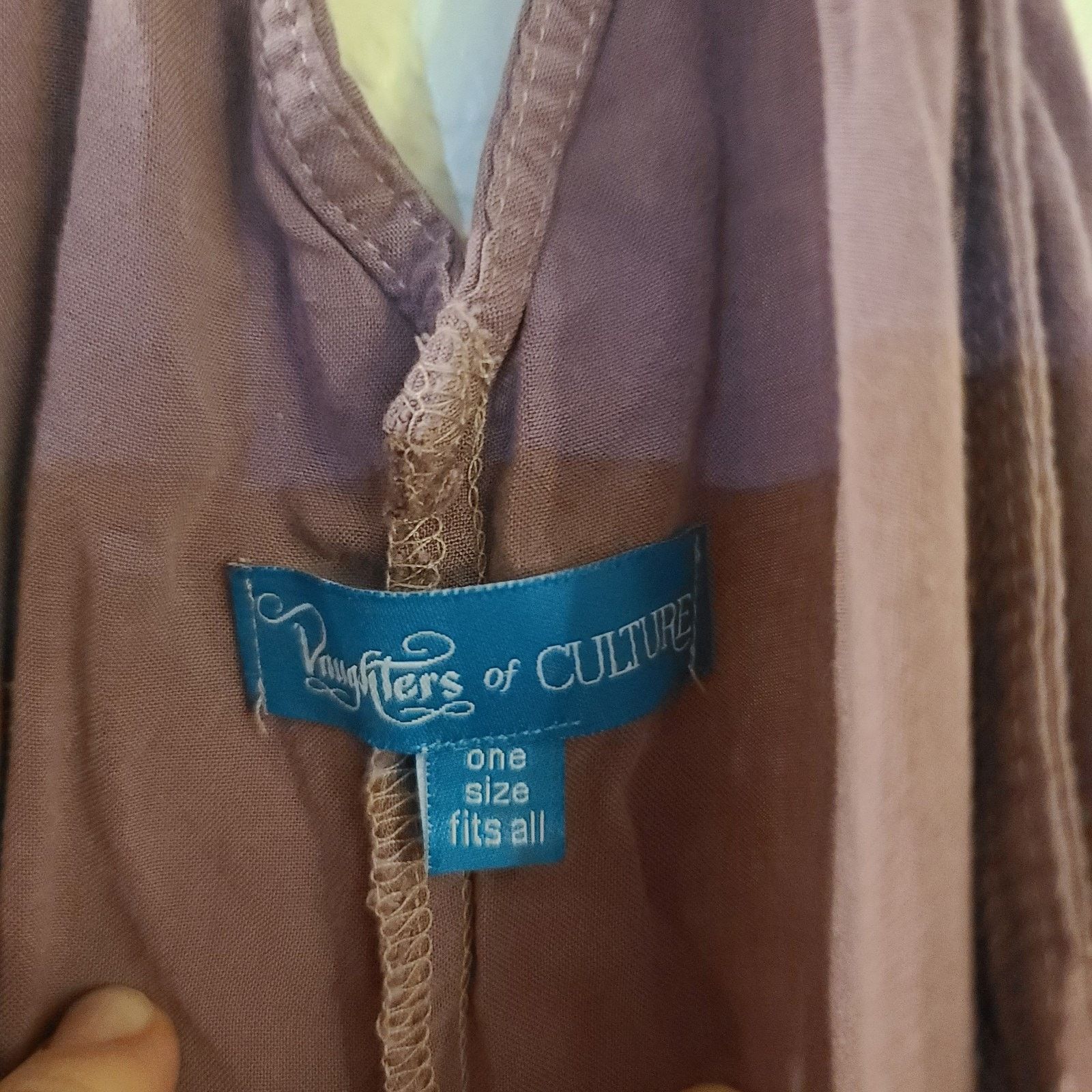 &Daughter Daughters Of Culture Plum Stones Washed Handkerchief Dress Size ONE SIZE - 4 Thumbnail
