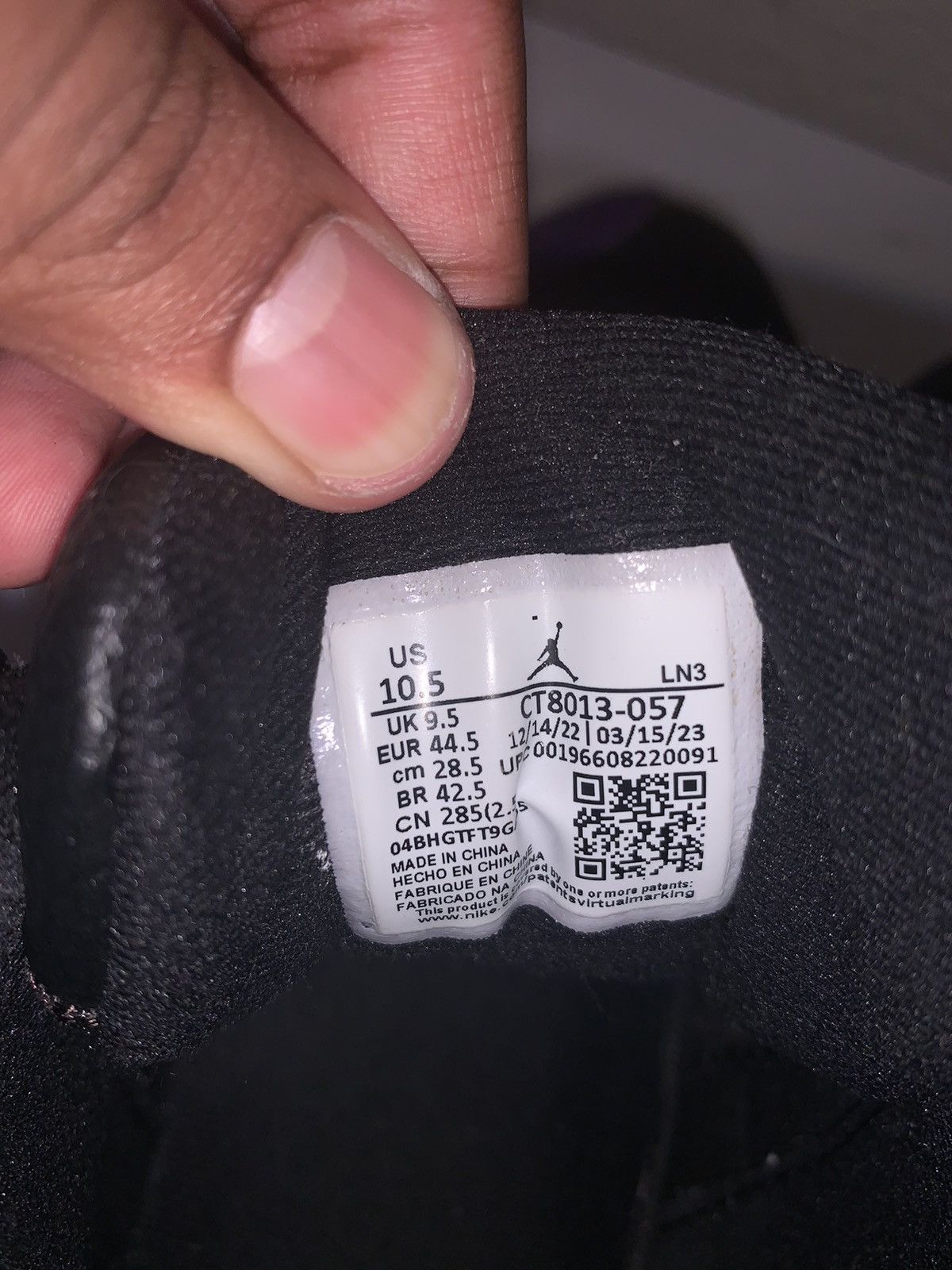Jordan Brand × Nike Jordan 12 Field Purple Size US 10.5 / EU 43-44 - 5 Thumbnail