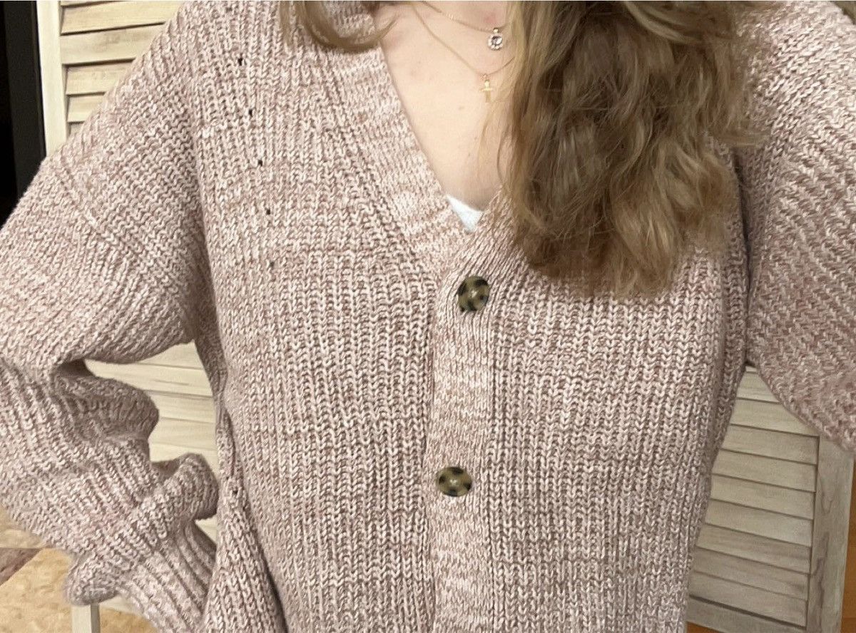 Gap Cute Pink Cardigan from Gap Size XS / US 0-2 / IT 36-38 - 2 Thumbnail