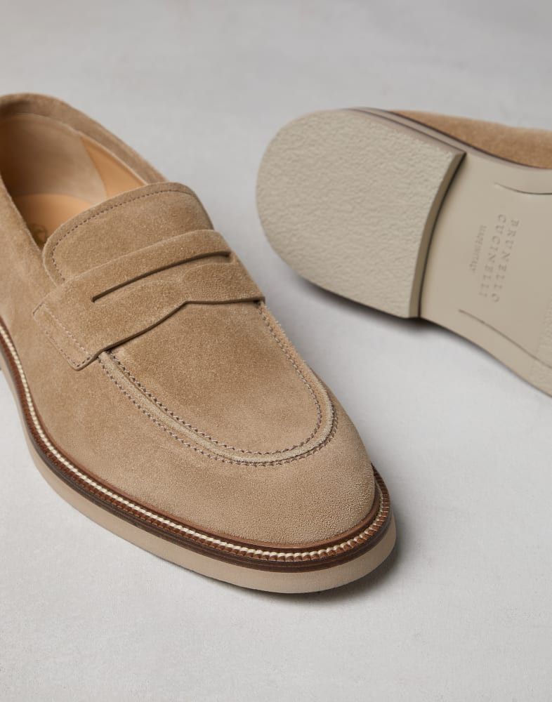 Brunello Cucinelli o1w1db10825 Pair Of Loafers in Brown Size US 9 / EU 42 - 4 Thumbnail
