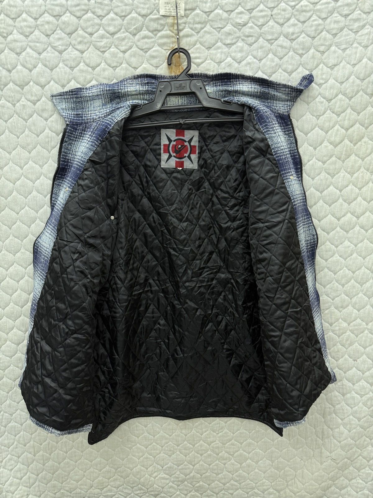 Quiksilver 🔥🔥🔥ARCHIVE VINTAGE QUIKSILVER PLAID JACKET Size US L / EU 52-54 / 3 - 7 Thumbnail