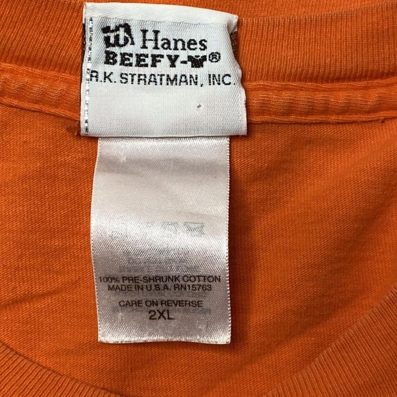 Harley Davidson Vintage Harley Davidson SD Orange Biker Tee Size 2XL Size US XXL / EU 58 / 5 - 3 Thumbnail