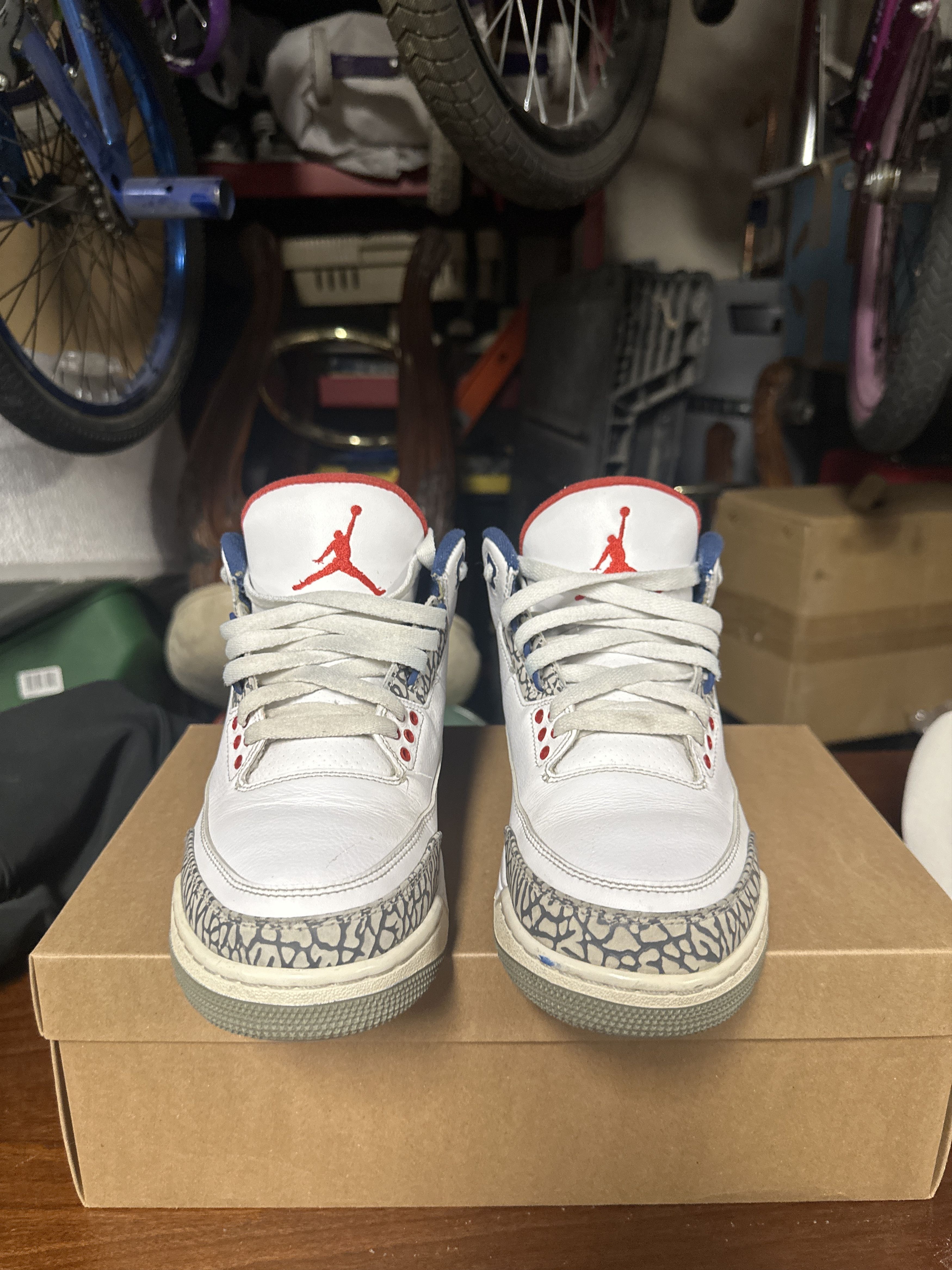 Jordan Brand × Nike Jordan 3 True blue 2016 Size US 8.5 / EU 41-42 - 2 Thumbnail