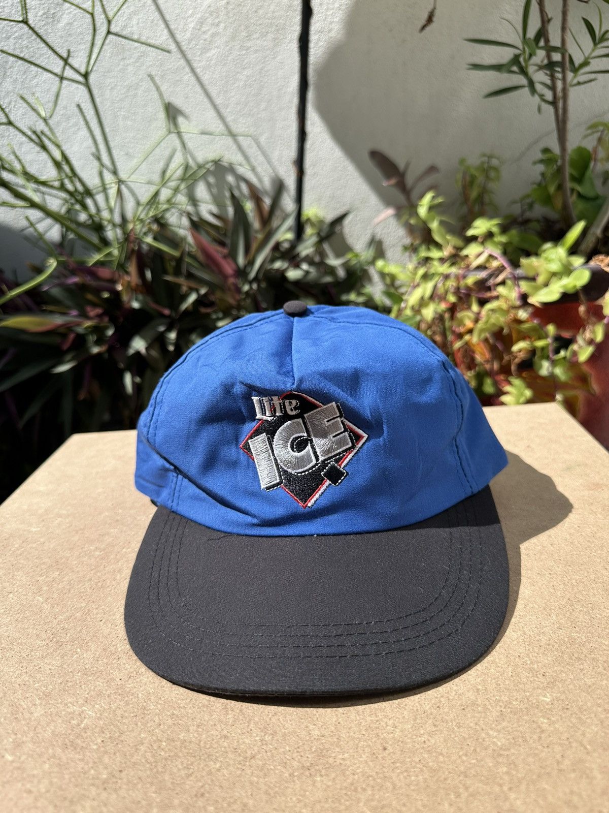Other Vintage 90s Miller Ice Lite beer promo Snapback Hat Size ONE SIZE - 2 Thumbnail