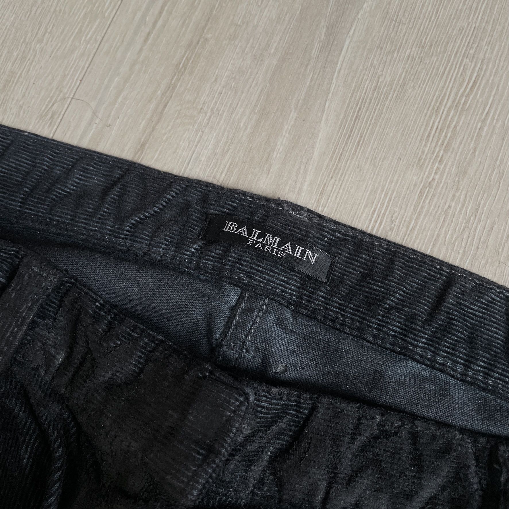 Balmain Balmain SS11 waxed corduroy pants Size US 30 / EU 46 - 5 Thumbnail