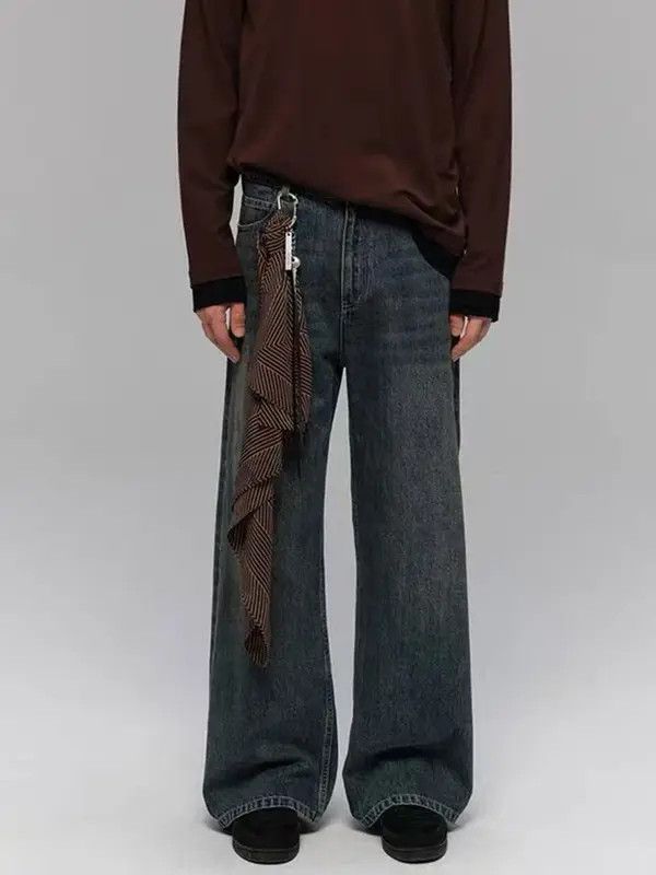Japanese Brand Kase American cleanfit casual straight vintage jeans Size US 32 / EU 48 - 1 Thumbnail