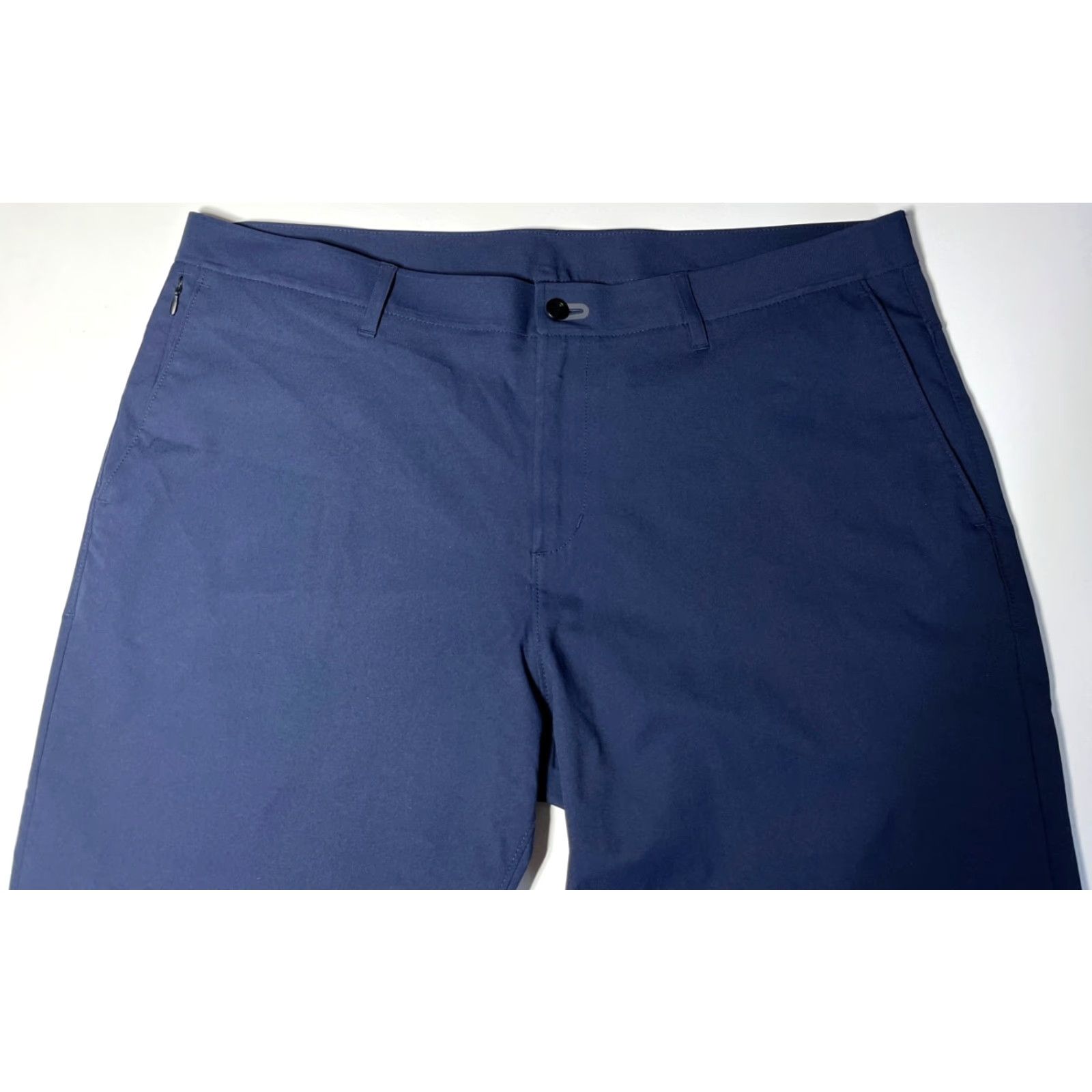 Vintage VINTAGE Public Rec Pants Navy 38x30 Chino City Preppy Mens Regular Straight Front Zip Polyester 30 Inseam Stretch Pockets Size US 38 / EU 54 - 3 Thumbnail