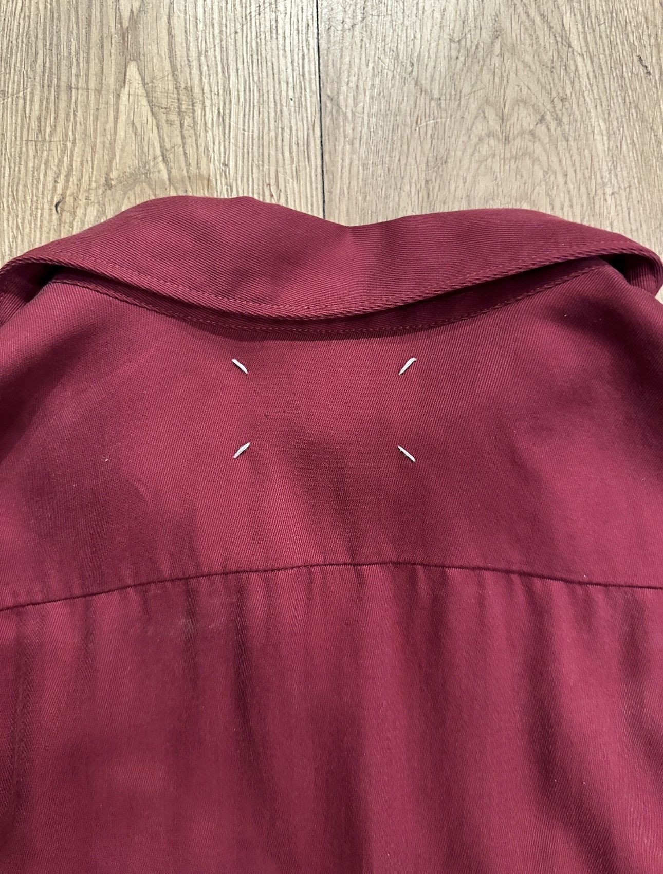 Maison Margiela Maison Margiela FW23 Shredded Scarf Shirt (Showroom Sample) Size US L / EU 52-54 / 3 - 8 Thumbnail