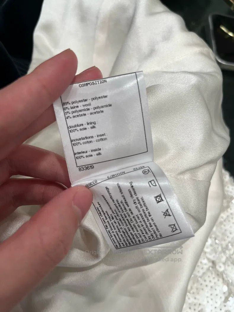 Chanel Chanel Forest series white sequin jacket Size XS / US 0-2 / IT 36-38 - 5 Thumbnail