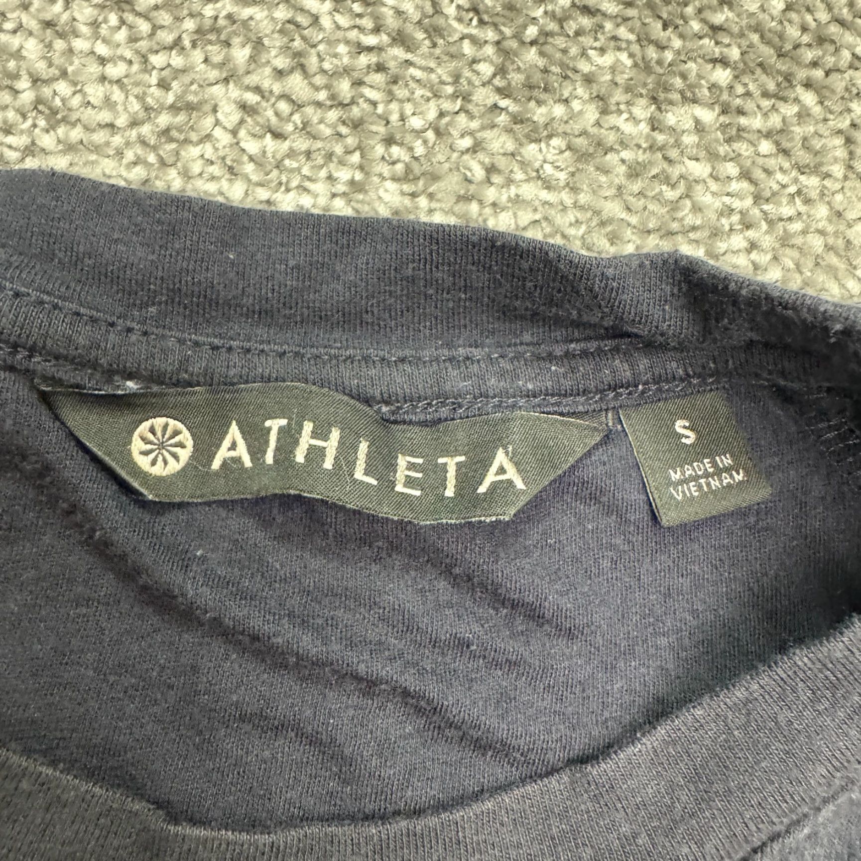 Athleta Athleta Dress Womens Small Nay Blue Sleeveless Bodycon Mini Ruched Casual Fashion Size S / US 4 / IT 40 - 7 Thumbnail
