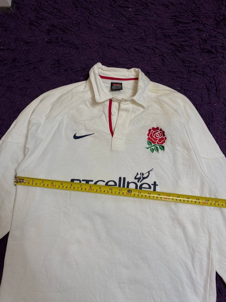 Nike Y2K white Long Sleeve Nike Vintage logo BTCELLNET Size US M / EU 48-50 / 2 - 15 Thumbnail