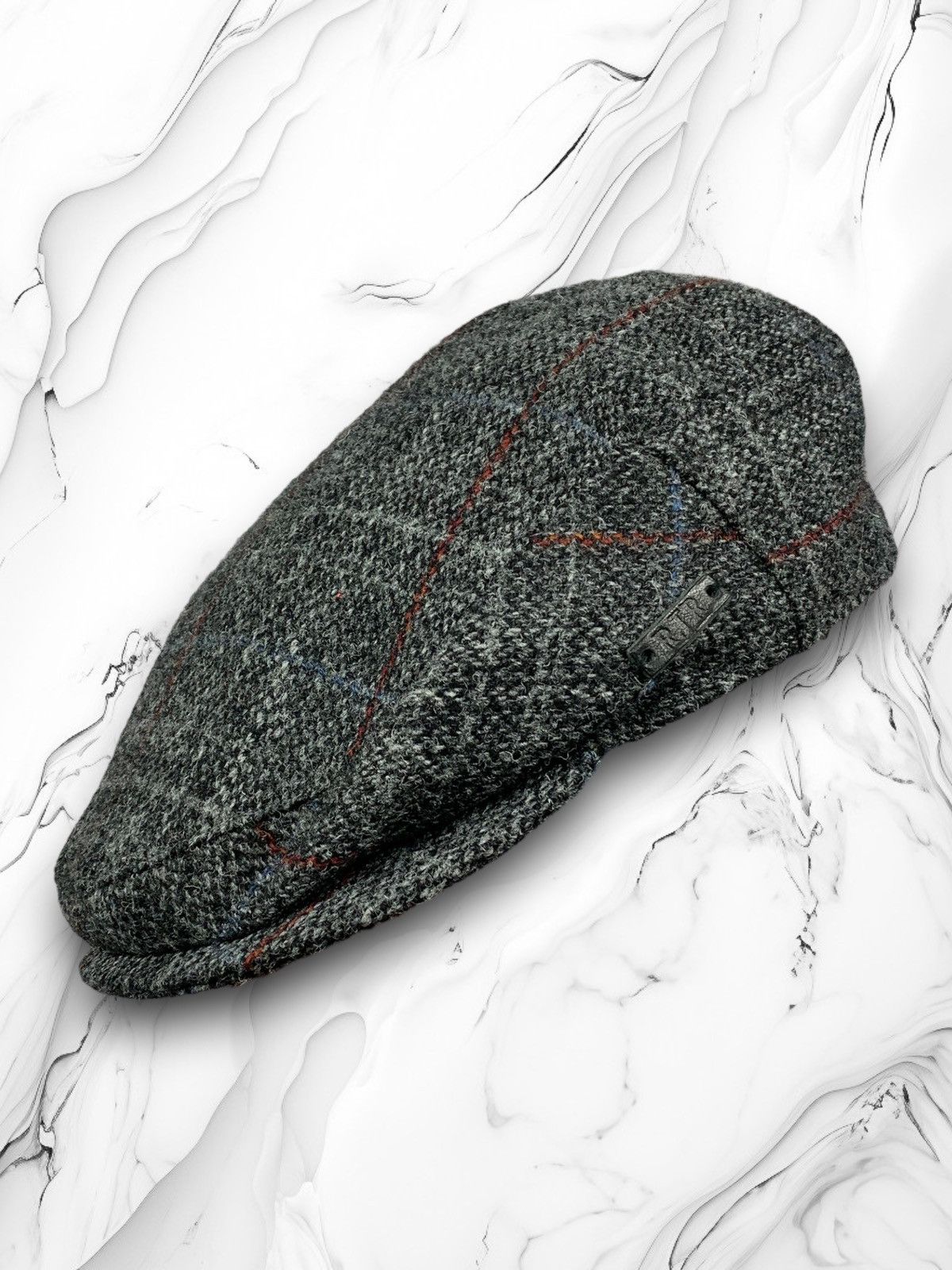 Harris Tweed × Vintage New Harris Tweed Wool Flat Hat Cap Size ONE SIZE - 1 Thumbnail