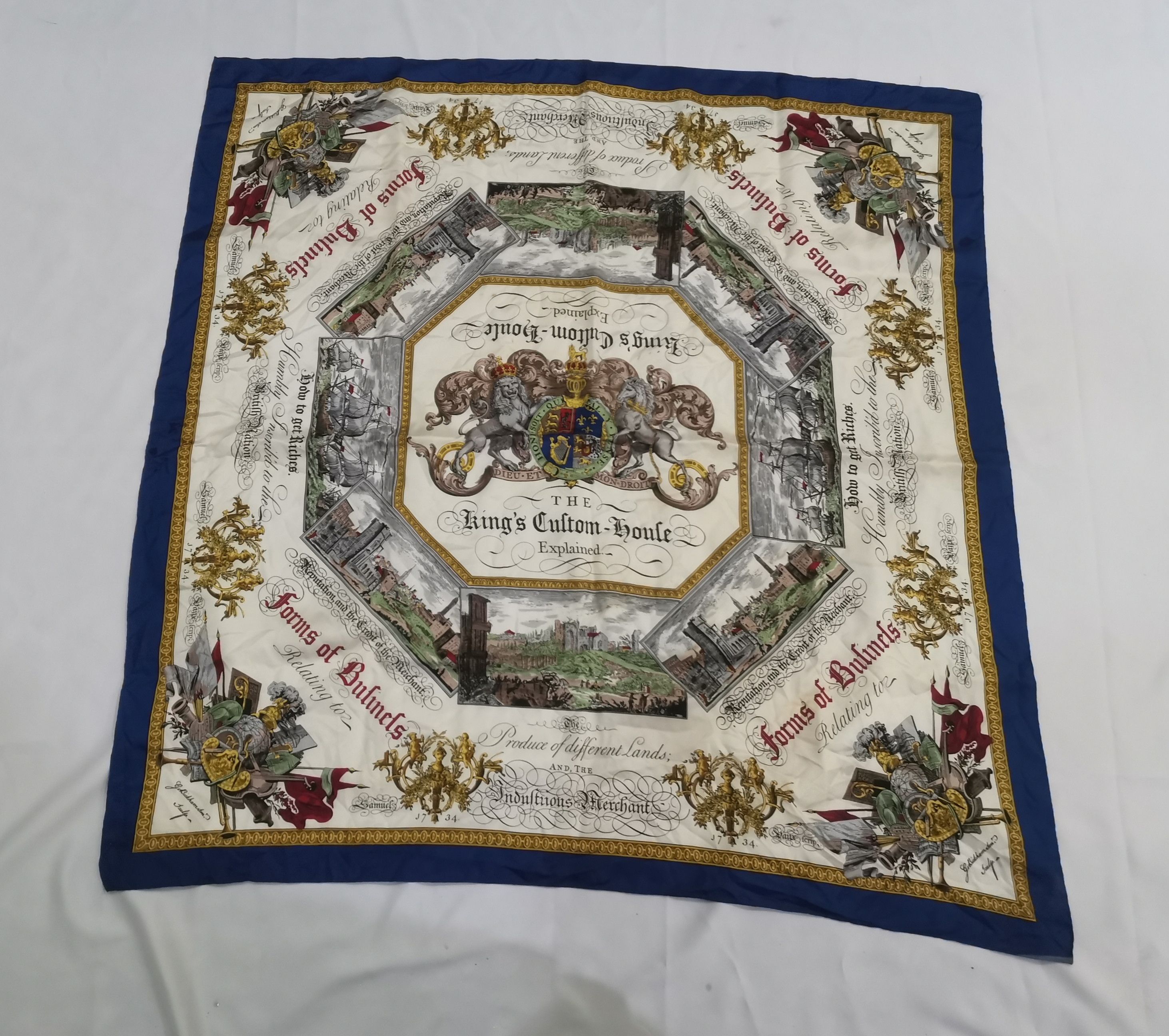 Vintage Rare vintage luxury scarves nice design Size ONE SIZE - 1 Thumbnail
