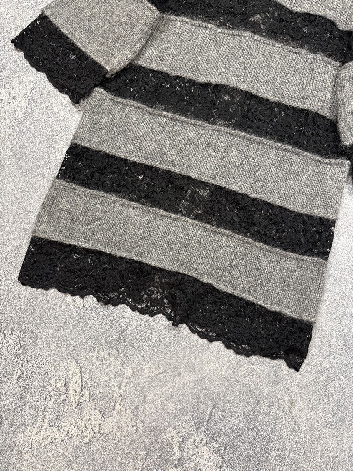 Dolce & Gabbana Dolce&Gabbana sweater knited grey women’s size 46 Size L / US 10 / IT 46 - 11 Thumbnail