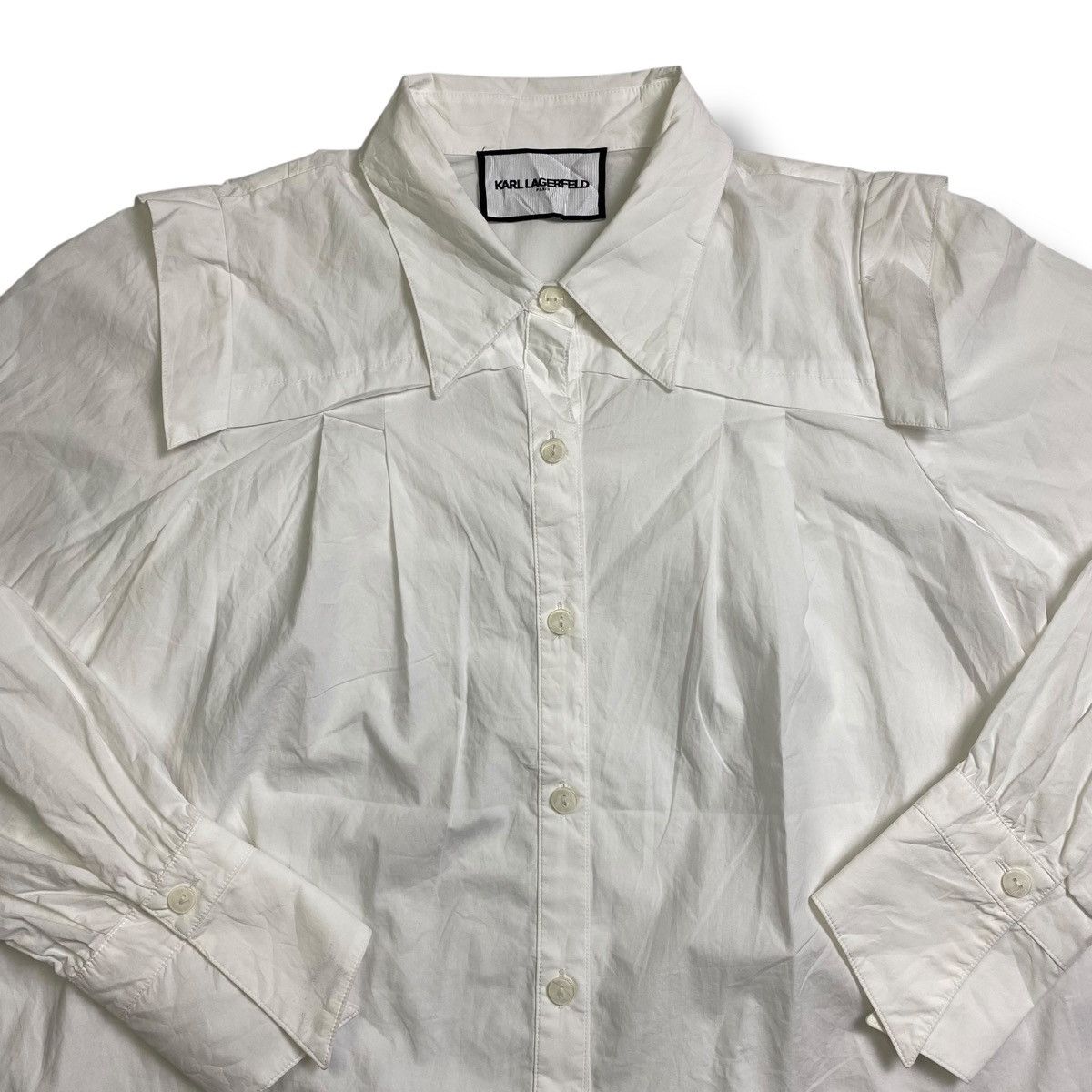 Designer × Karl Lagerfeld × Other Karl Lagerfeld Paris button shirt Size M / US 6-8 / IT 42-44 - 3 Thumbnail