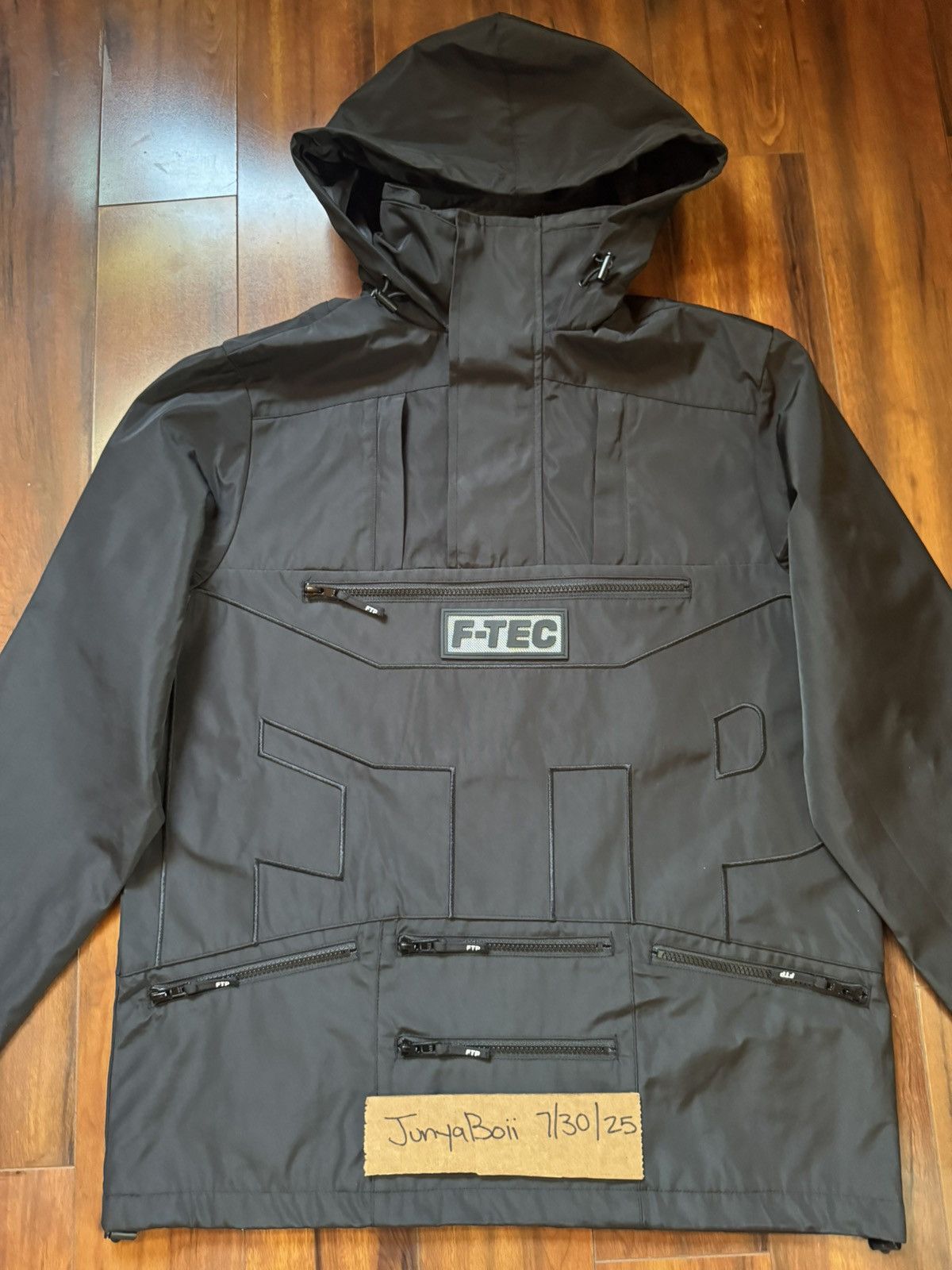 Fuck The Population FTP FW23 Black F-Tec Anorak Small Size US S / EU 44-46 / 1 - 2 Thumbnail