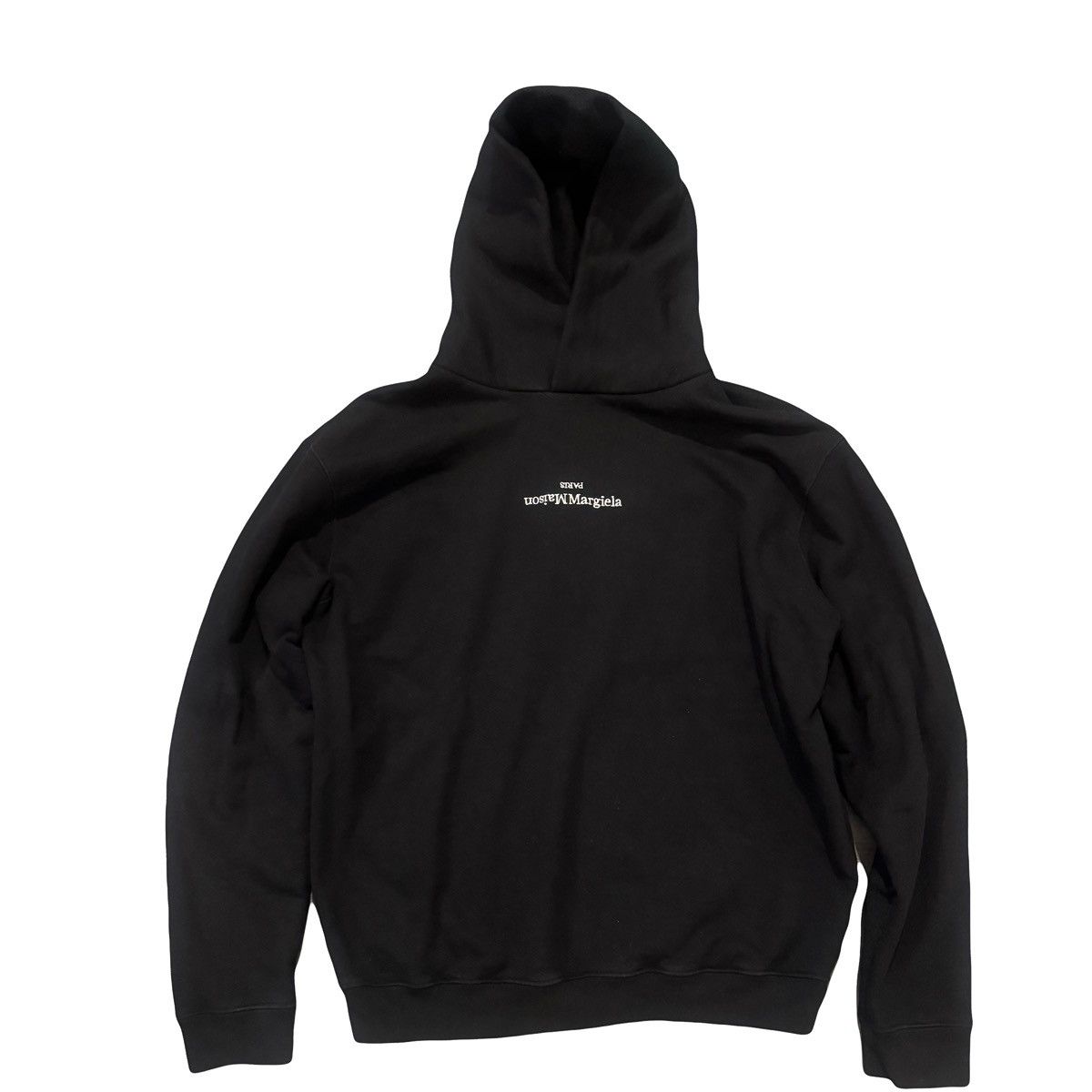Maison Margiela Maison Margiela Upside Down Embroidered Logo Hoodie Size US M / EU 48-50 / 2 - 1 Thumbnail