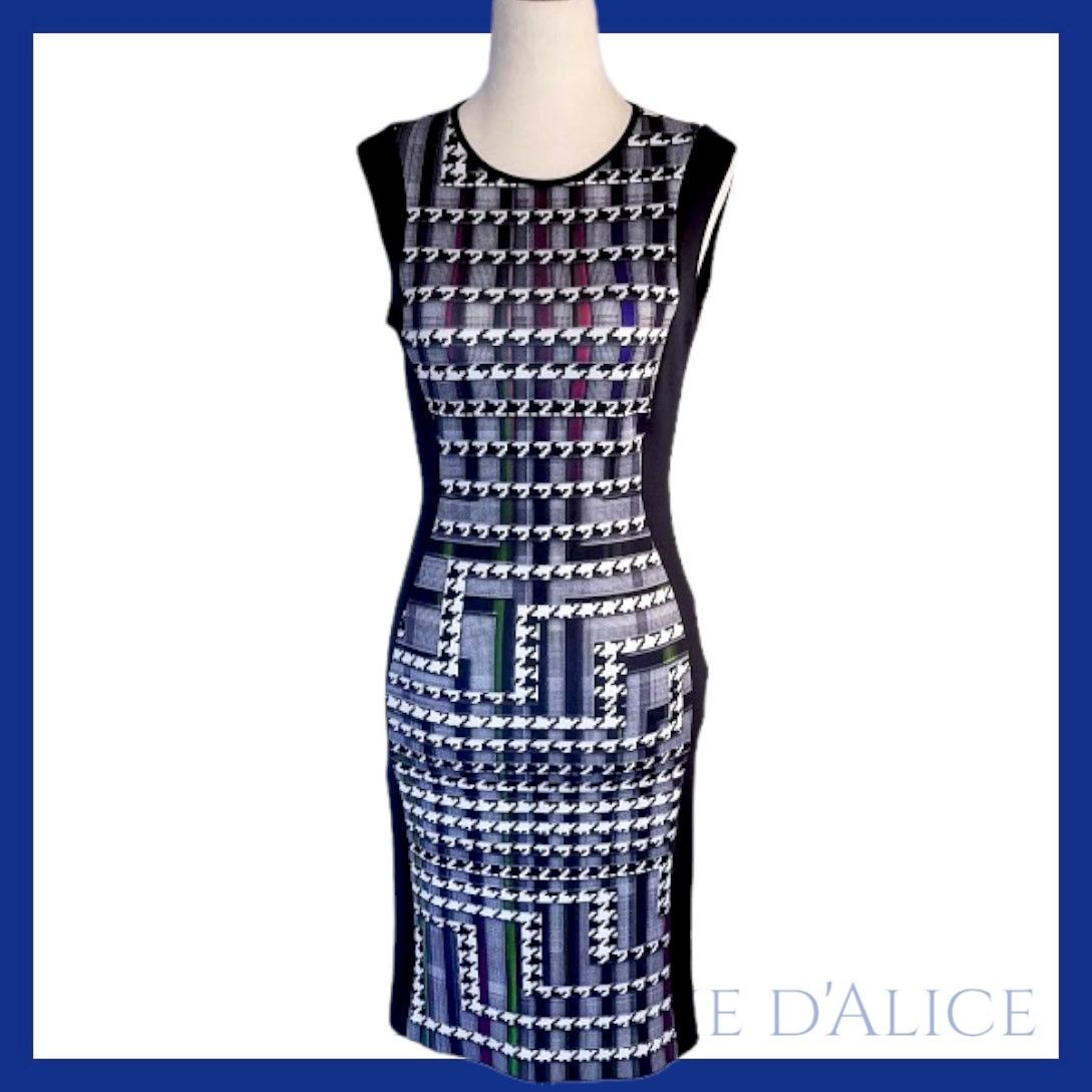 Clover Canyon Clover Canyon sleeveless scuba sheath size small Size S / US 4 / IT 40 - 1 Thumbnail