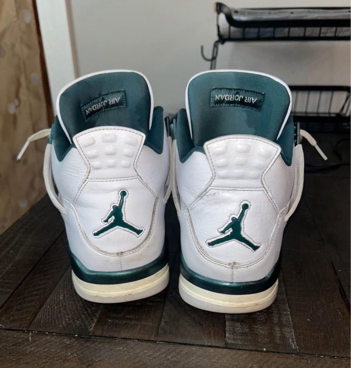 Nike oxidized green mens jordan 4s size 12.5 Size US 12.5 / EU 45-46 - 5 Thumbnail