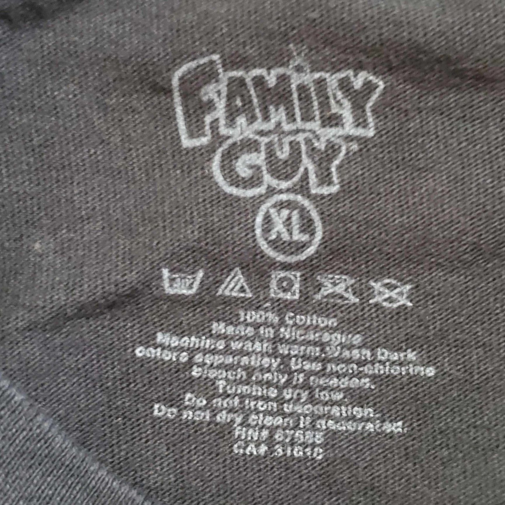 Vintage VINTAGE Family Guy Stewie Rapping Shirt XL Black Mens T-Shirt 2011 Short Sleeve Size Medium Size US XL / EU 56 / 4 - 2 Thumbnail