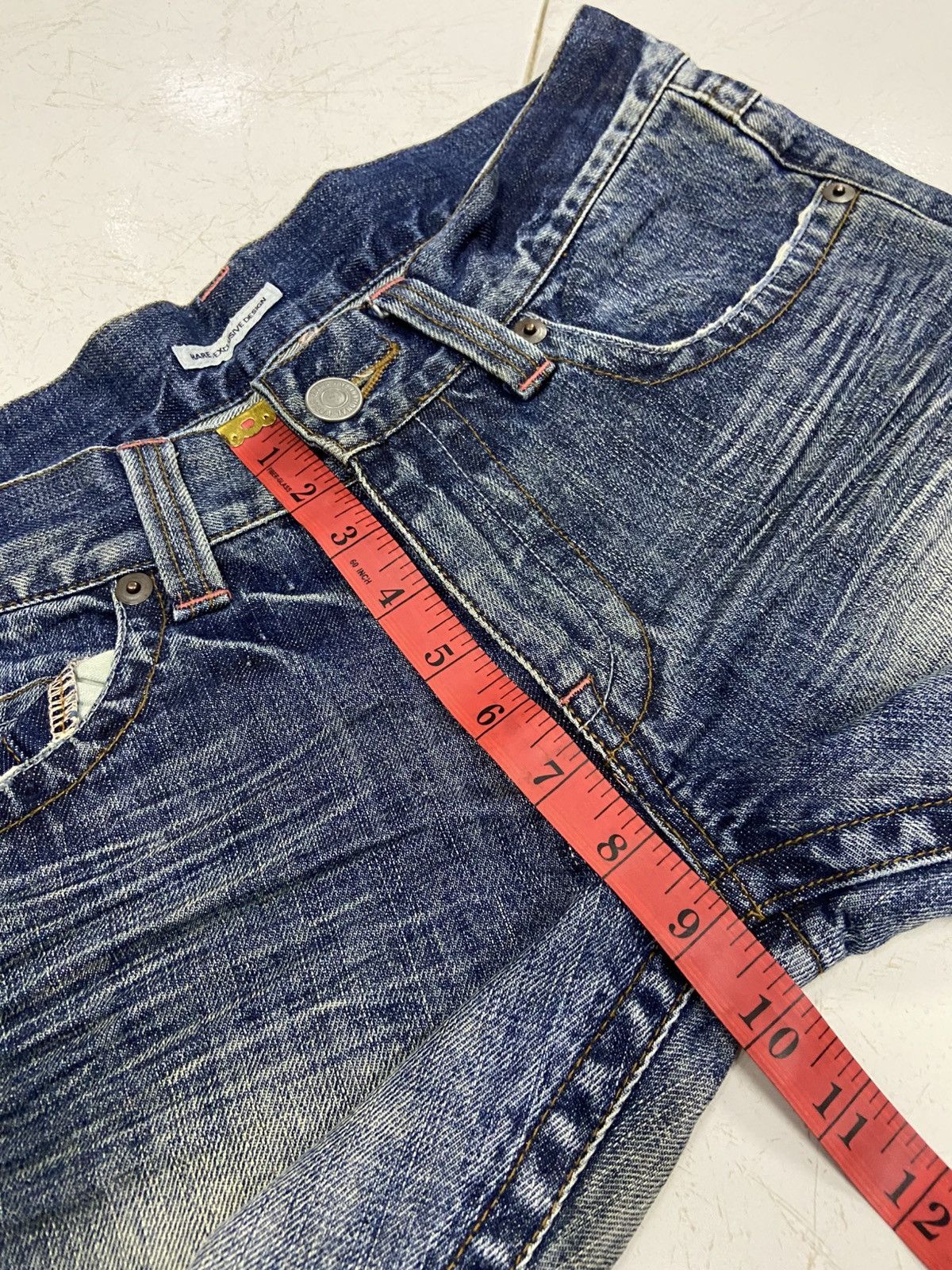 HARE HARE EXCLUSIVE DESIGN JAPANESE BRAND DENIM JEANS Size US 32 / EU 48 - 14 Thumbnail