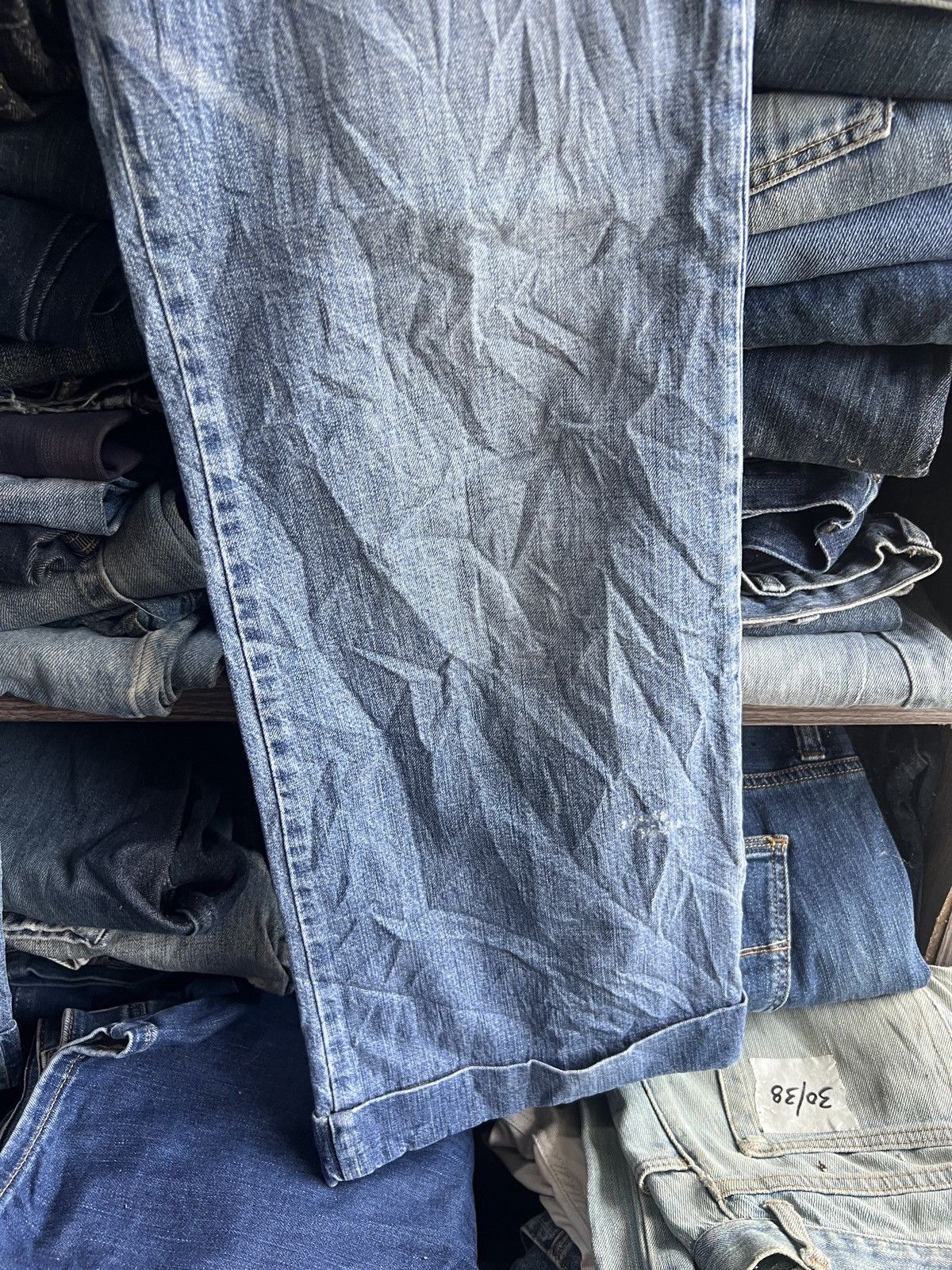Ralph Lauren 🔥Ralph Lauren Wide Leg Denim Size 28" / US 6 / IT 42 - 9 Thumbnail