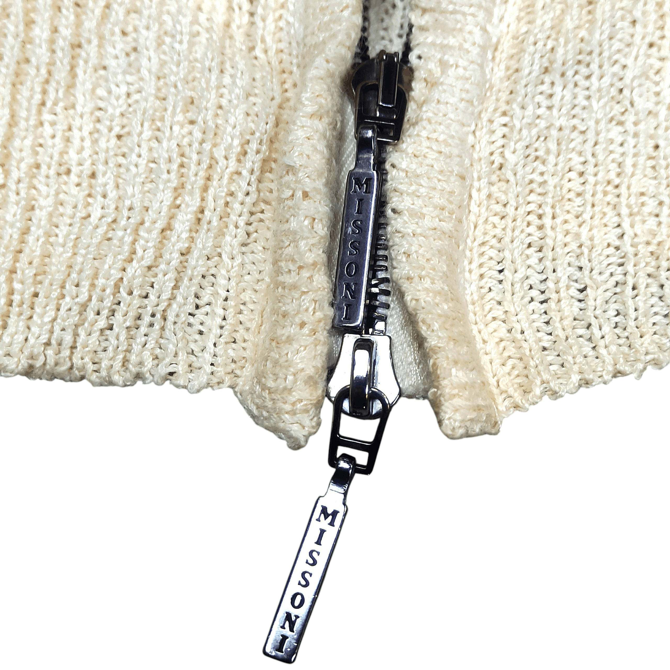 Missoni Vintage Knitweare Jacket Missoni ziper Riri Size XL / US 12-14 / IT 48-50 - 6 Thumbnail