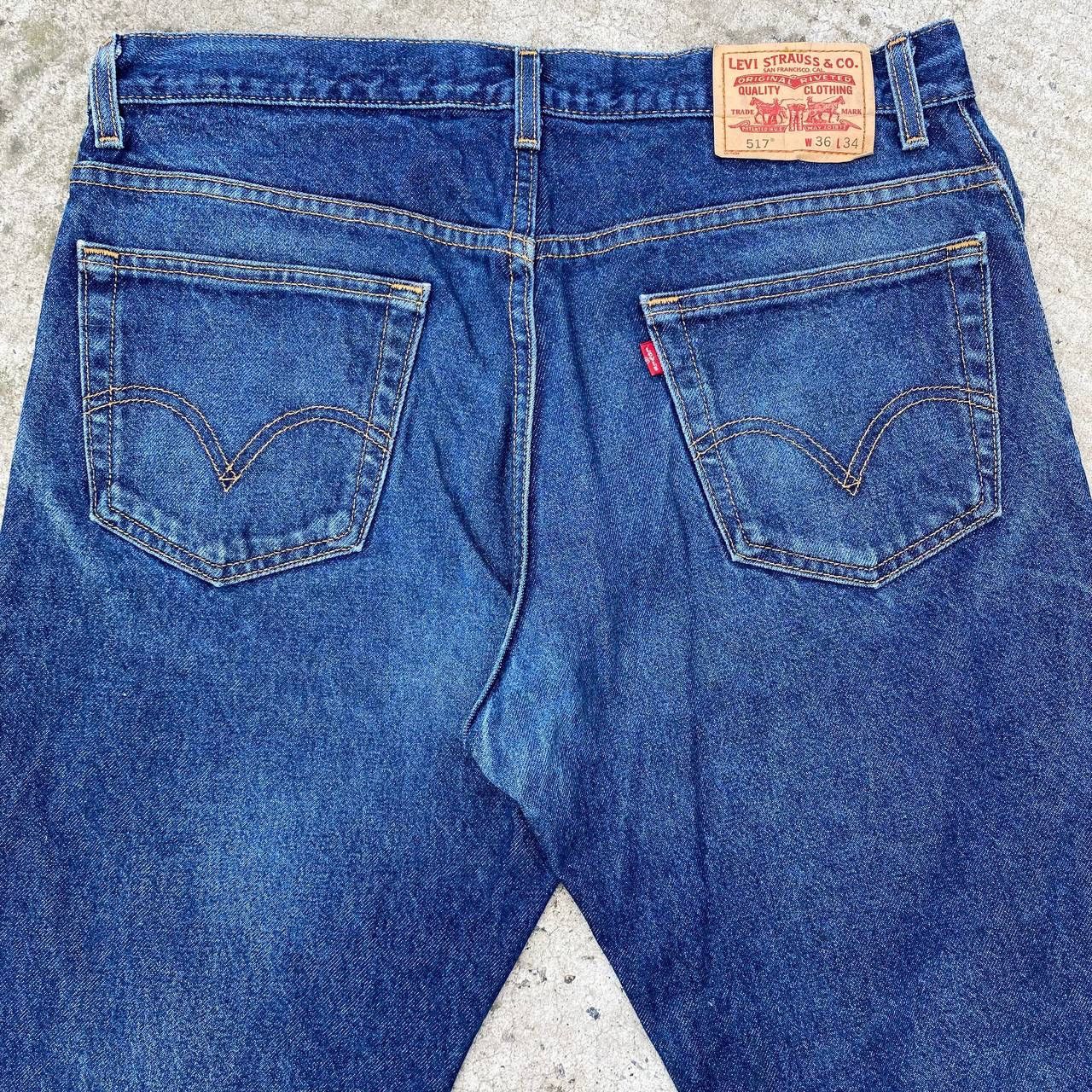 Levi's Vintage Clothing VTG Levi’s 517 Boot Cut Jeans Denim W36xL34 Y2K Mexico 00s Size US 36 / EU 52 - 11 Thumbnail