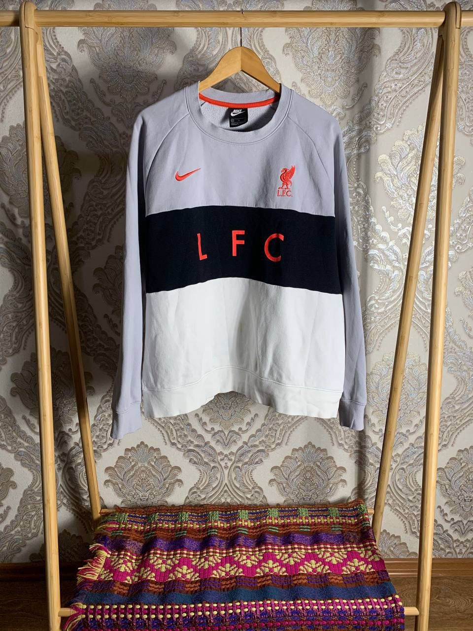 Nike × Vintage VERY RARE NIKE FC LIVERPOOL ENGLAND SWEATSHIRT BLOKECORE Y2K Size US XL / EU 56 / 4 - 1 Thumbnail