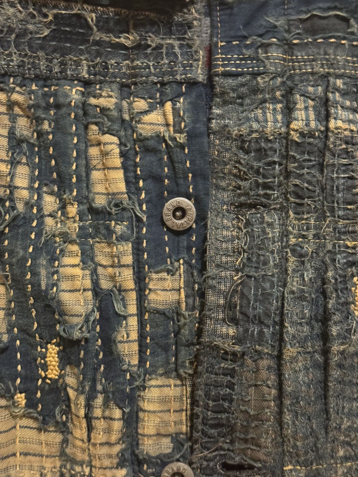 Kapital × Kapital Kountry Kapital Kountry Boro 1st Jacket denim wool lining 1 version Size US XL / EU 56 / 4 - 12 Thumbnail