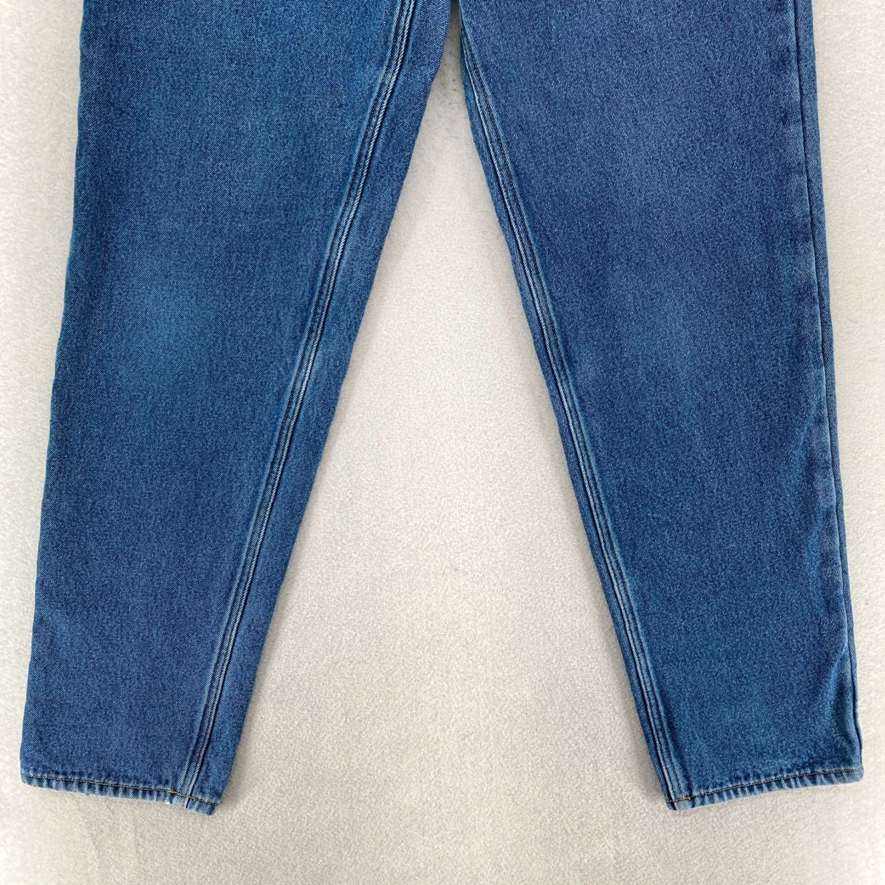 Eddie Bauer VINTAGE Eddie Bauer Flannel Lined Jeans Women's 12P Blue Denim Relaxed Tapered 5-Pocket Camp Outdoors Y2K Size 34" / US 12 / IT 48 - 4 Thumbnail