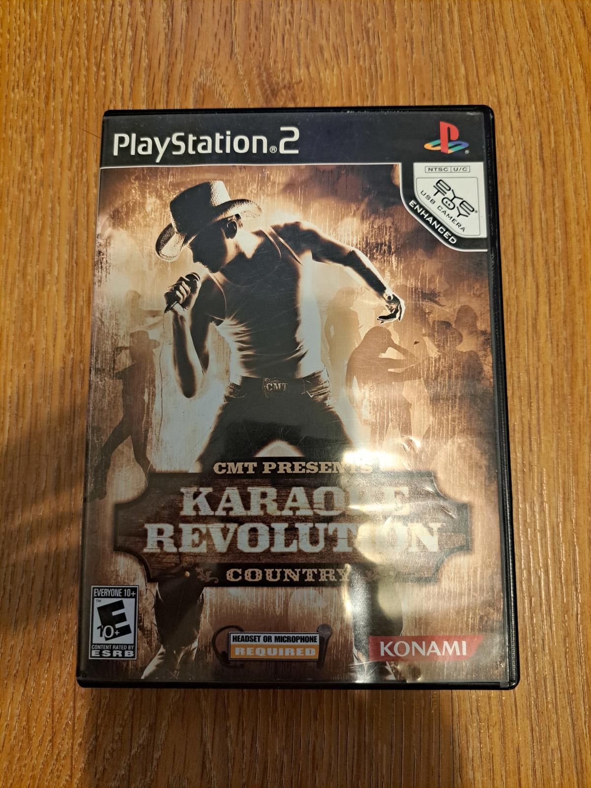 Other CMT Presents Karaoke Revolution Country PS2 Good Condition Size ONE SIZE - 1 Thumbnail