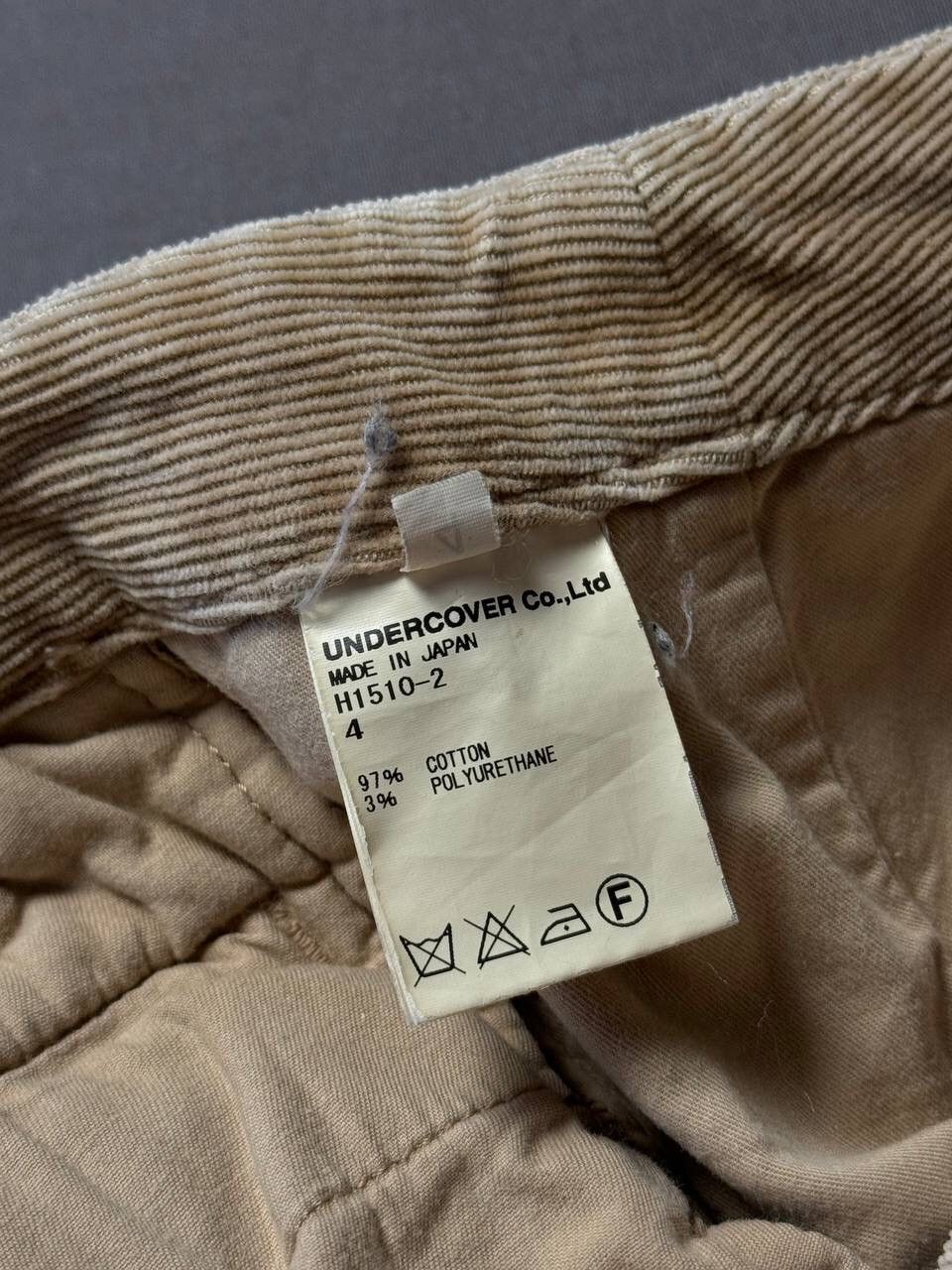Jun Takahashi × Undercover Undercover 11AW Mirror Zipper Corduroy Pants Size US 34 / EU 50 - 4 Thumbnail