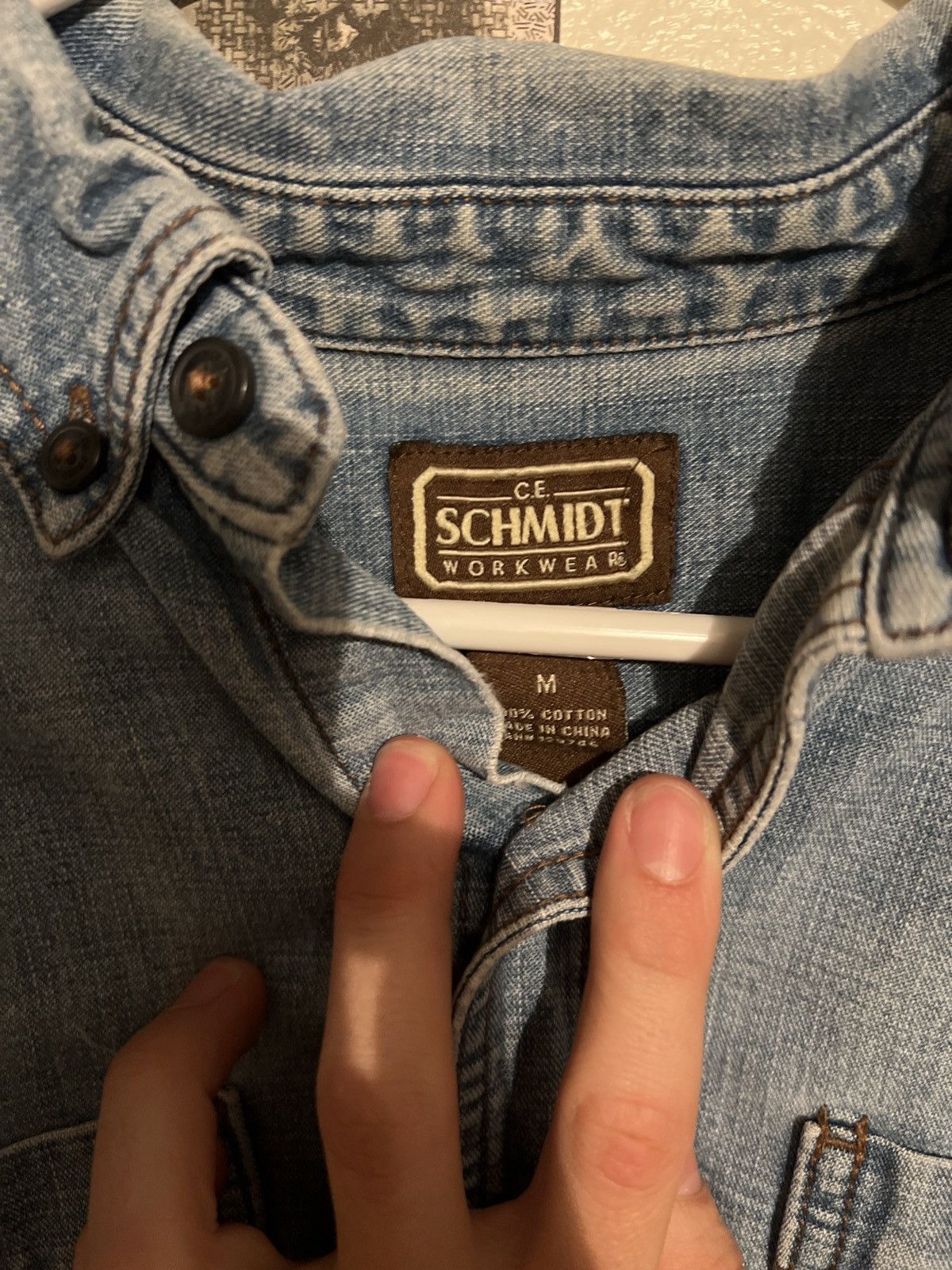 Other C.E. Schmidt Denim Work Shirt Size US M / EU 48-50 / 2 - 3 Thumbnail