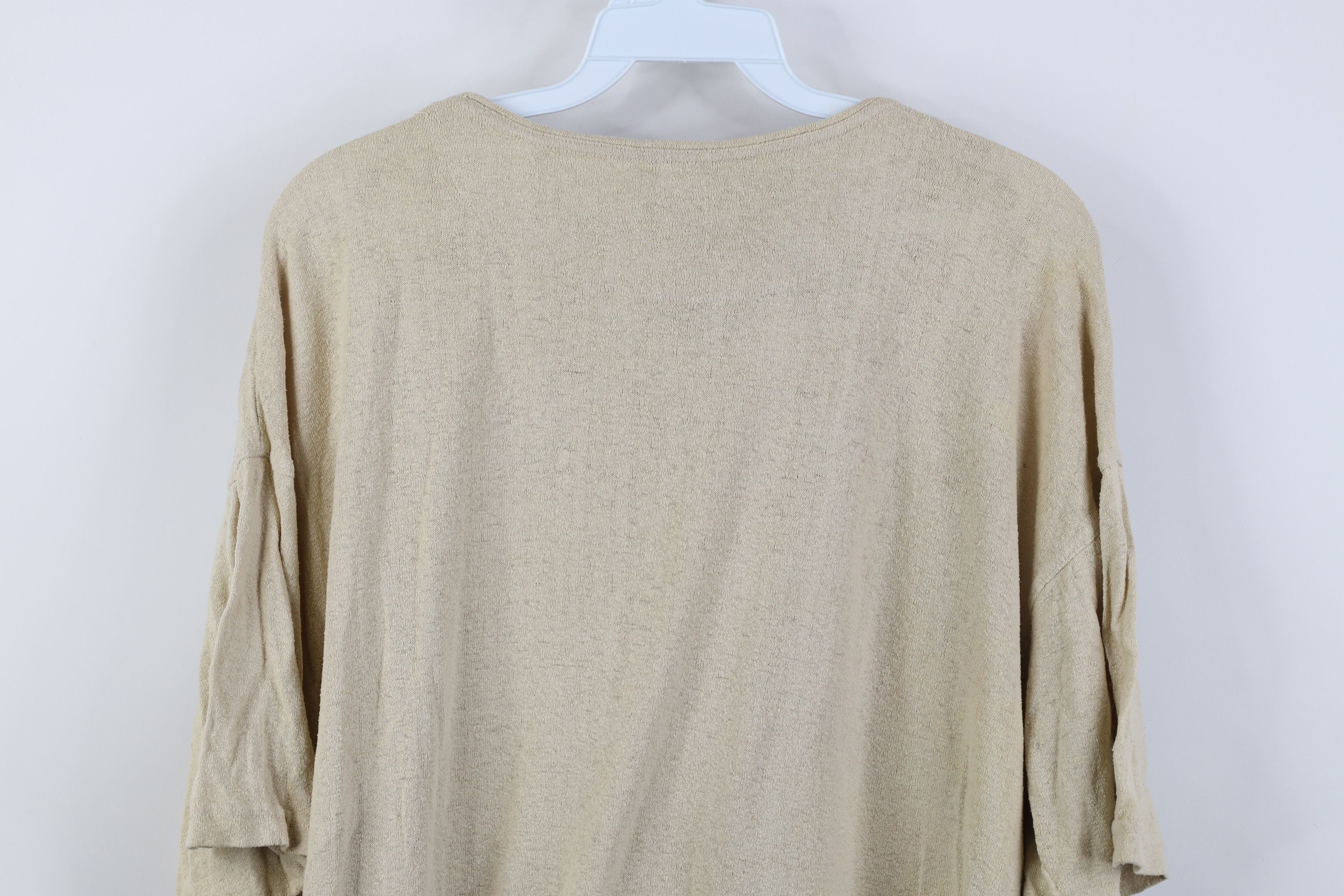 Express Vintage 90s Express Silk Knit Short Sleeve T-Shirt Babydoll Size L / US 10 / IT 46 - 9 Thumbnail