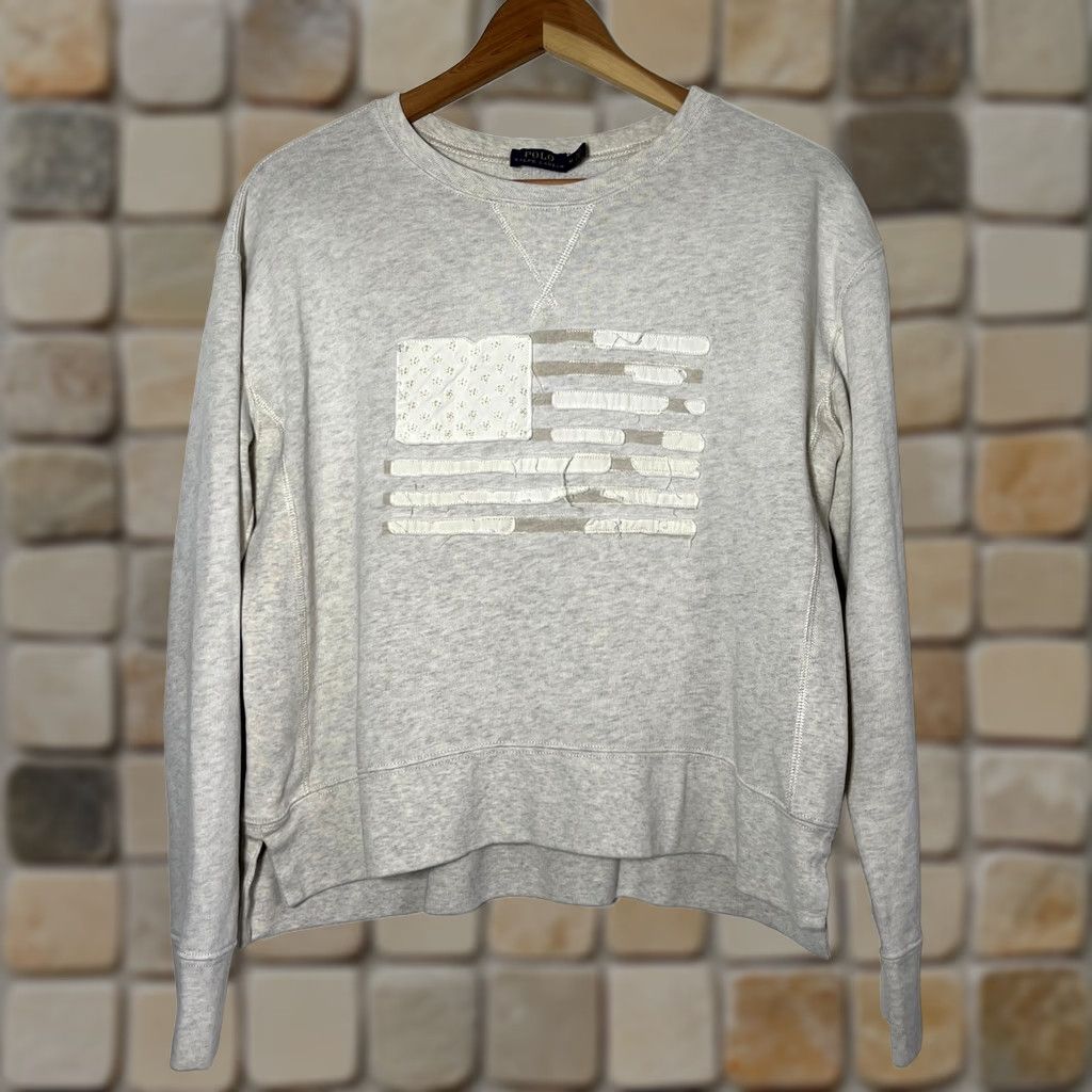 Polo Ralph Lauren Polo Ralph Lauren Women's Pullover Sweatshirt Shirt XS? Wait Size M / US 6-8 / IT 42-44 - 1 Thumbnail