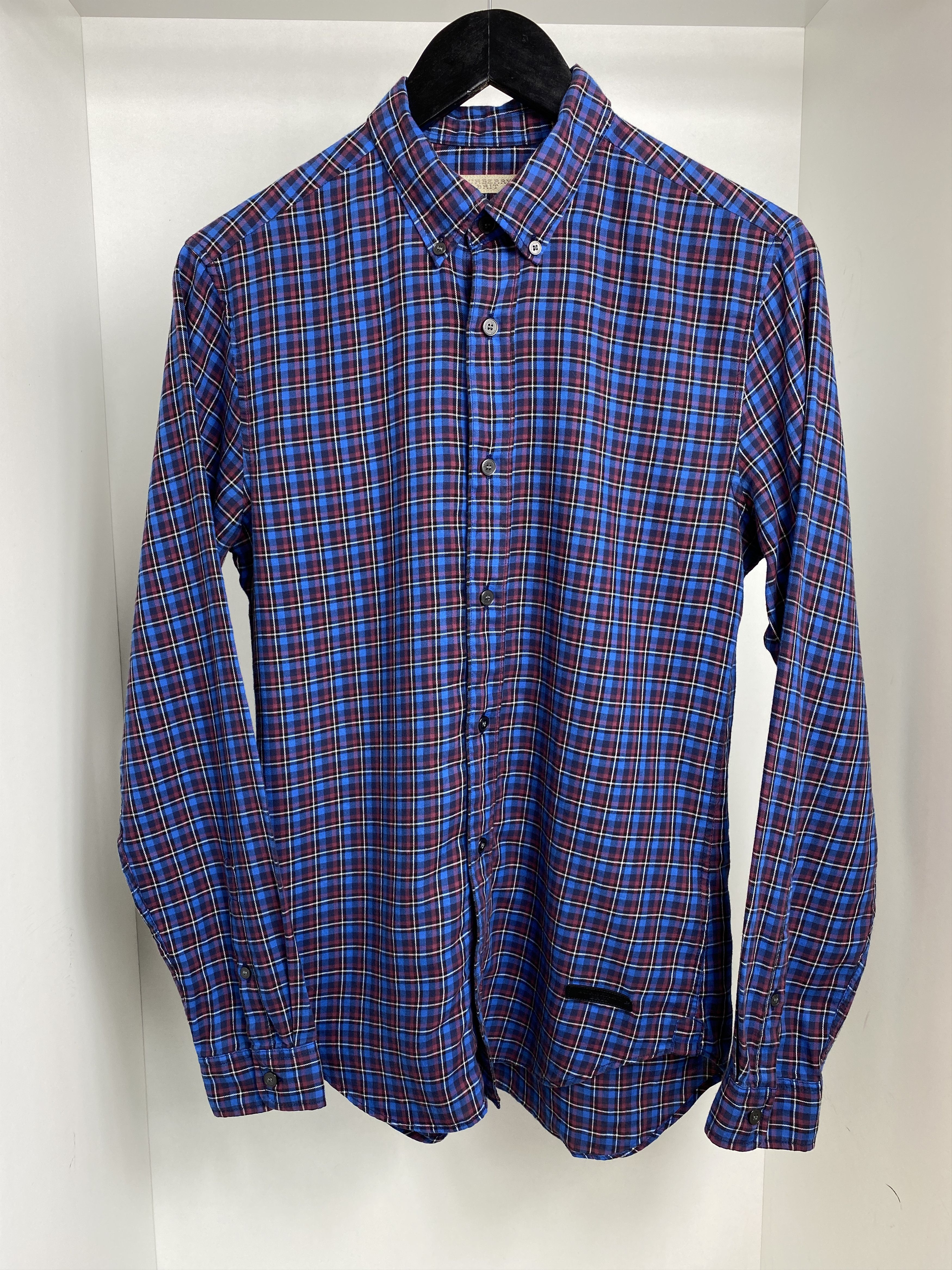 Burberry Burberry Britt Checkered Vintage Tab Logo Shirt Size US S / EU 44-46 / 1 - 2 Thumbnail