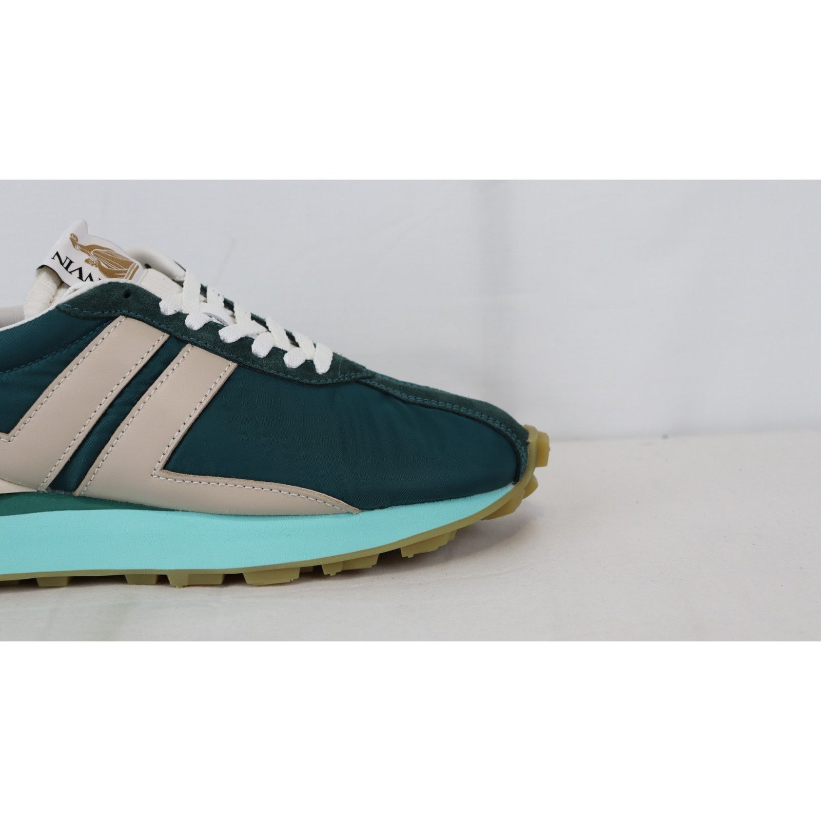 Lanvin o1rshd1 Q: 2 / Bumpr Sneaker in Teal White Size US 9 / EU 42 - 6 Thumbnail