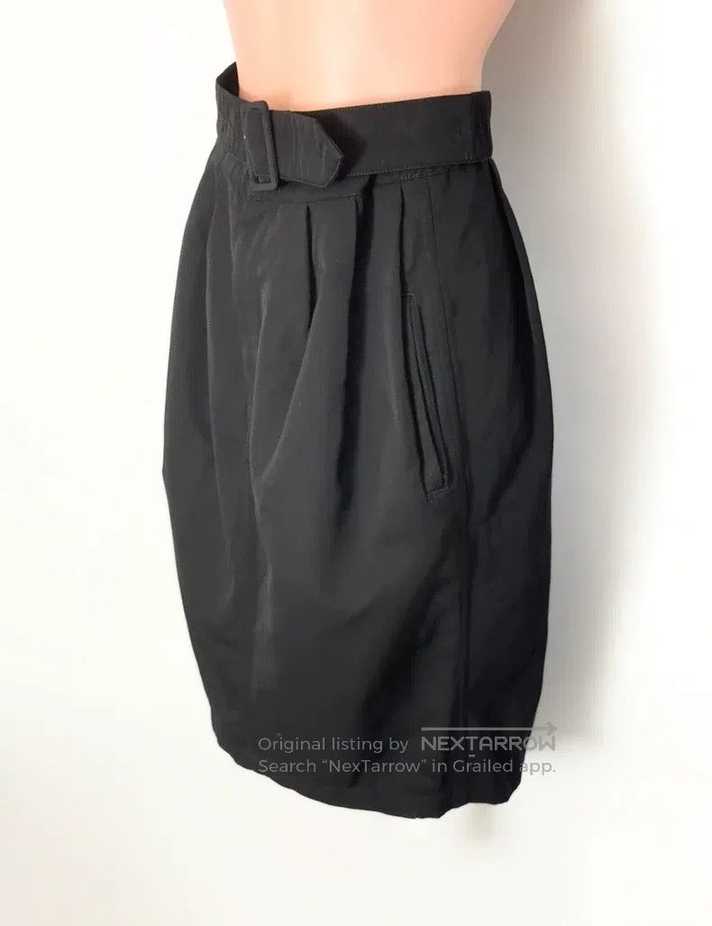 Yohji Yamamoto Yohji Yamamoto size m Belted Wool Skirt Size 24" / US 00 / IT 34 - 3 Thumbnail