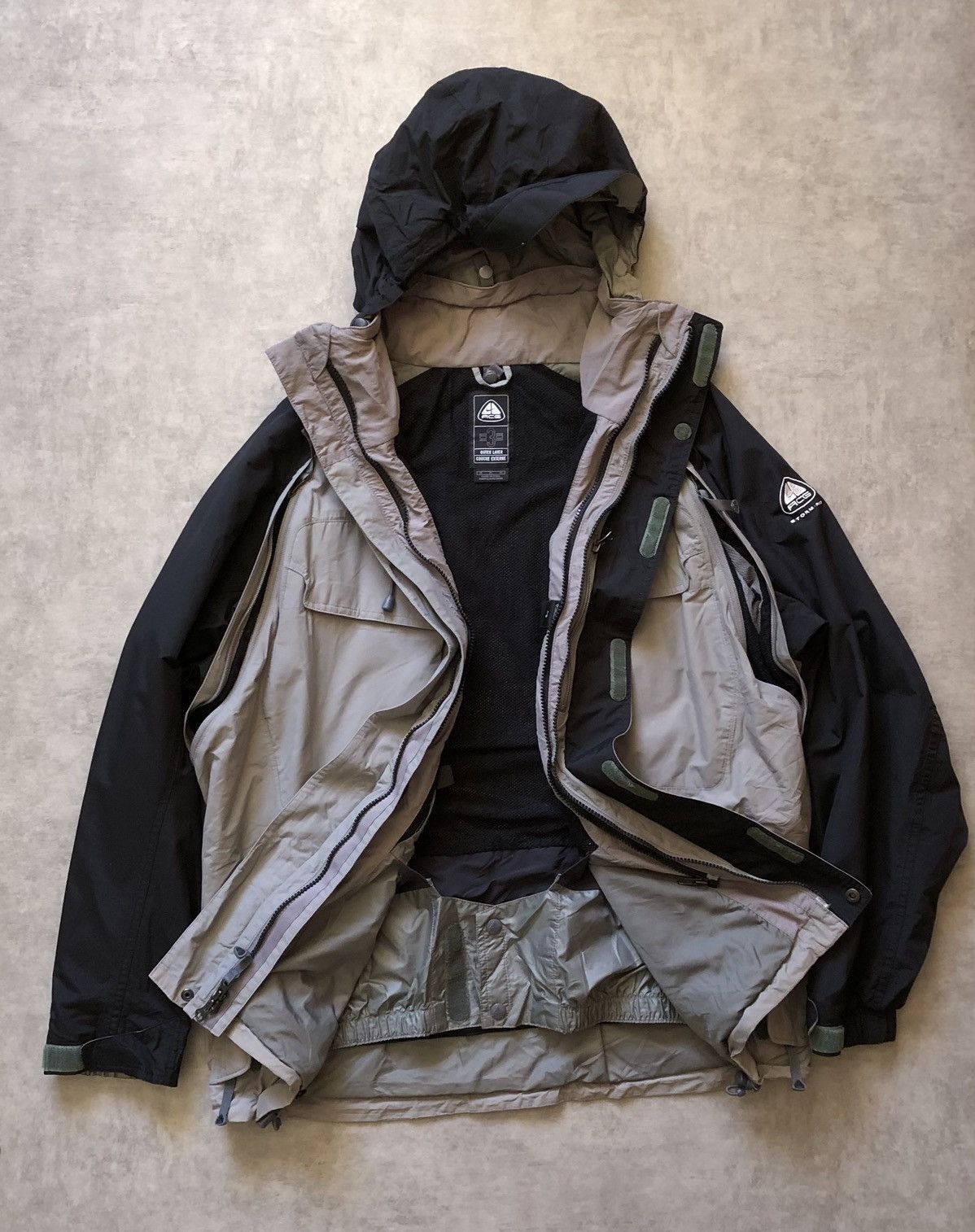 Nike × Nike ACG × Vintage RARE Vintage Y2K Nike ACG Stormfit Jacket Size US L / EU 52-54 / 3 - 6 Thumbnail