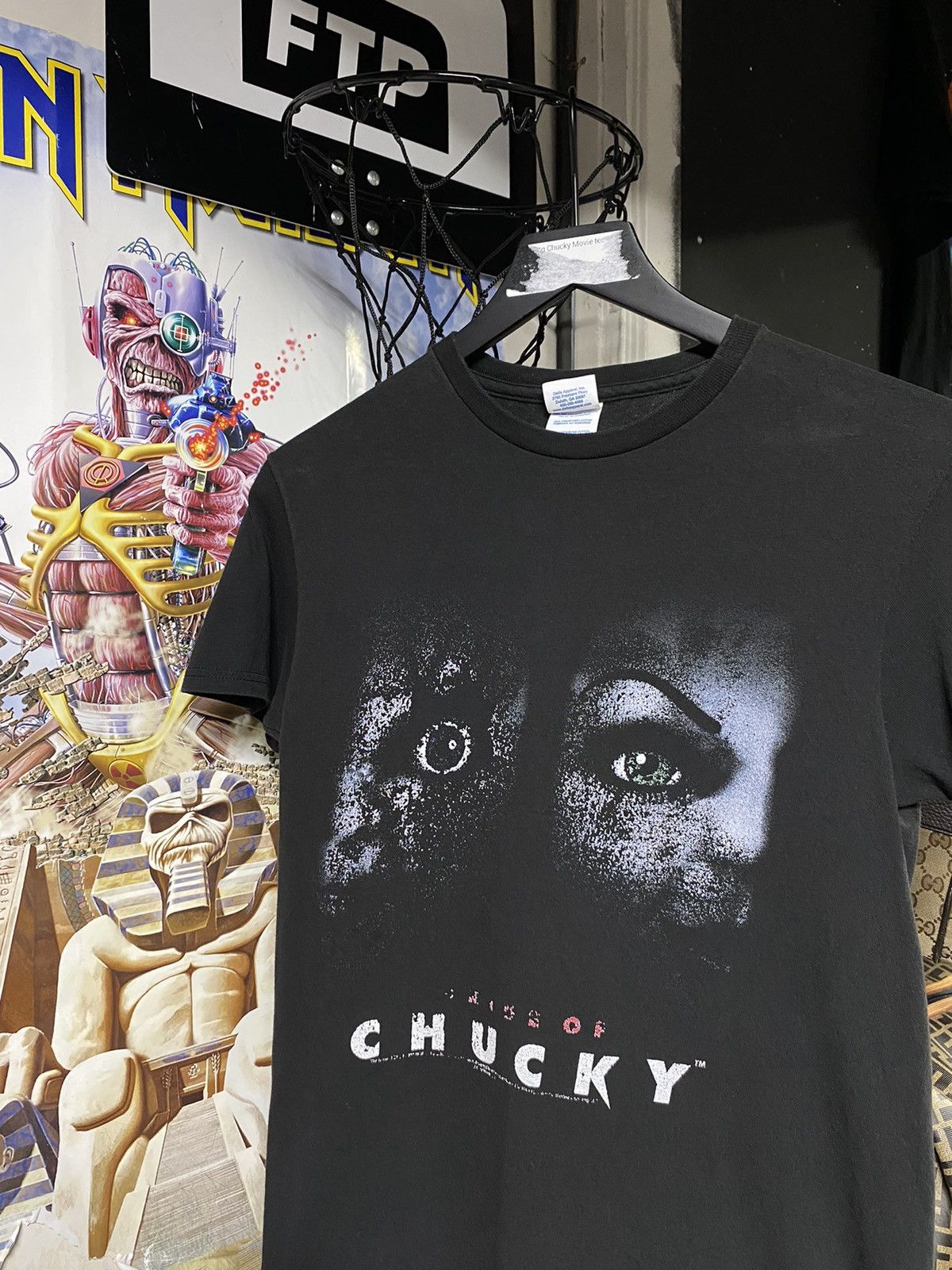 Vintage Vintage Bride of Chucky Movie promo tee Size US S / EU 44-46 / 1 - 5 Thumbnail