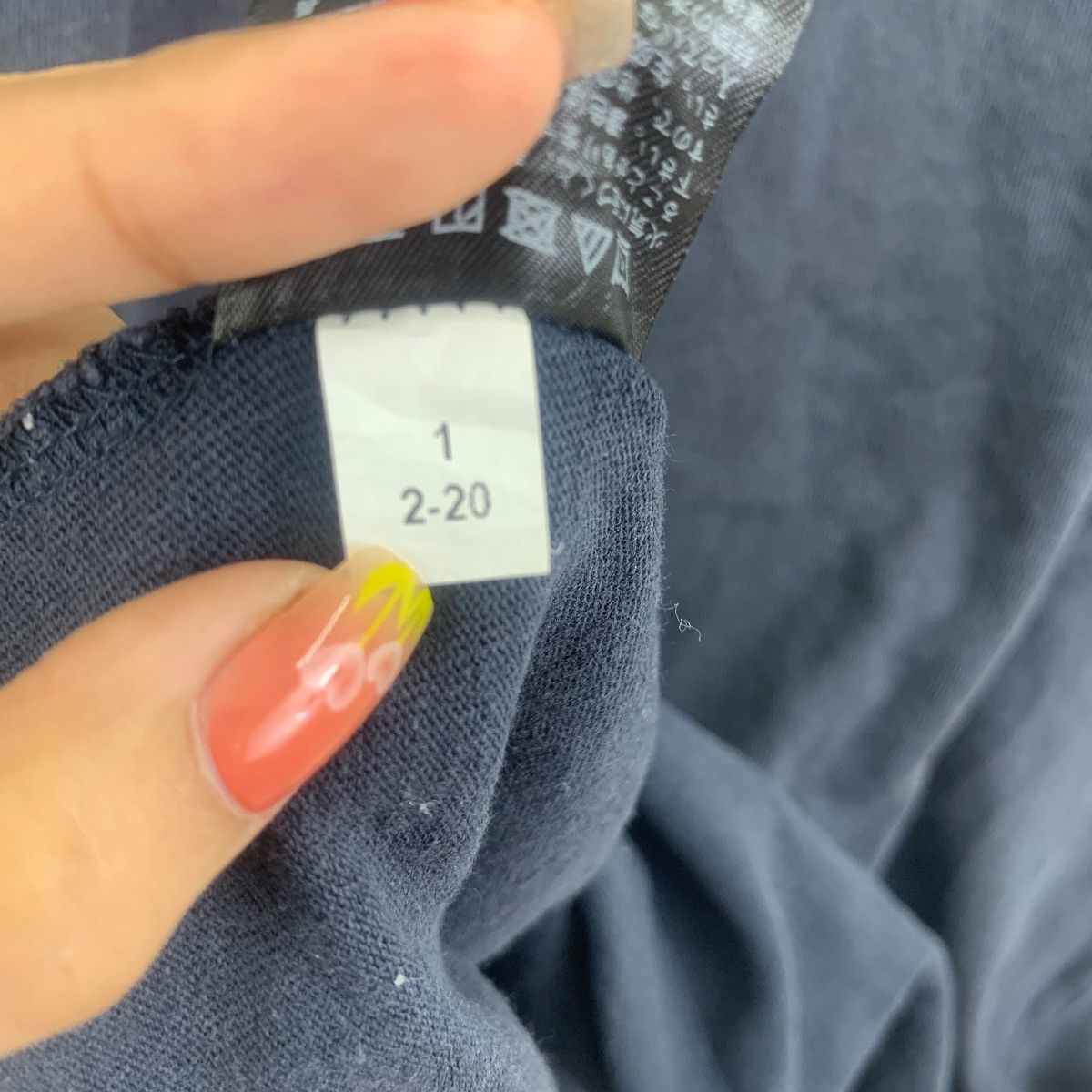 JW Anderson JW ANDERSON x UNIQLO Natural Indigo Dye Tee Shirt Top Plain Size US L / EU 52-54 / 3 - 8 Thumbnail