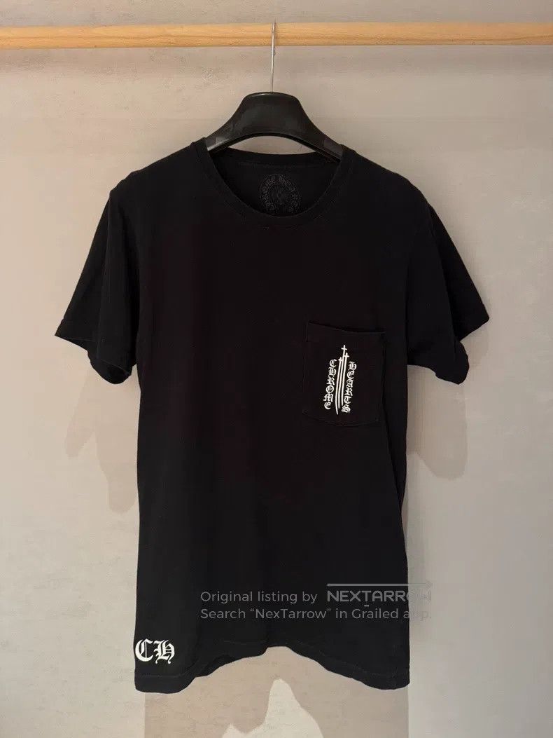 Chrome Hearts CHROME HEARTS Size S Black and white solid color three-knif Size US S / EU 44-46 / 1 - 2 Thumbnail