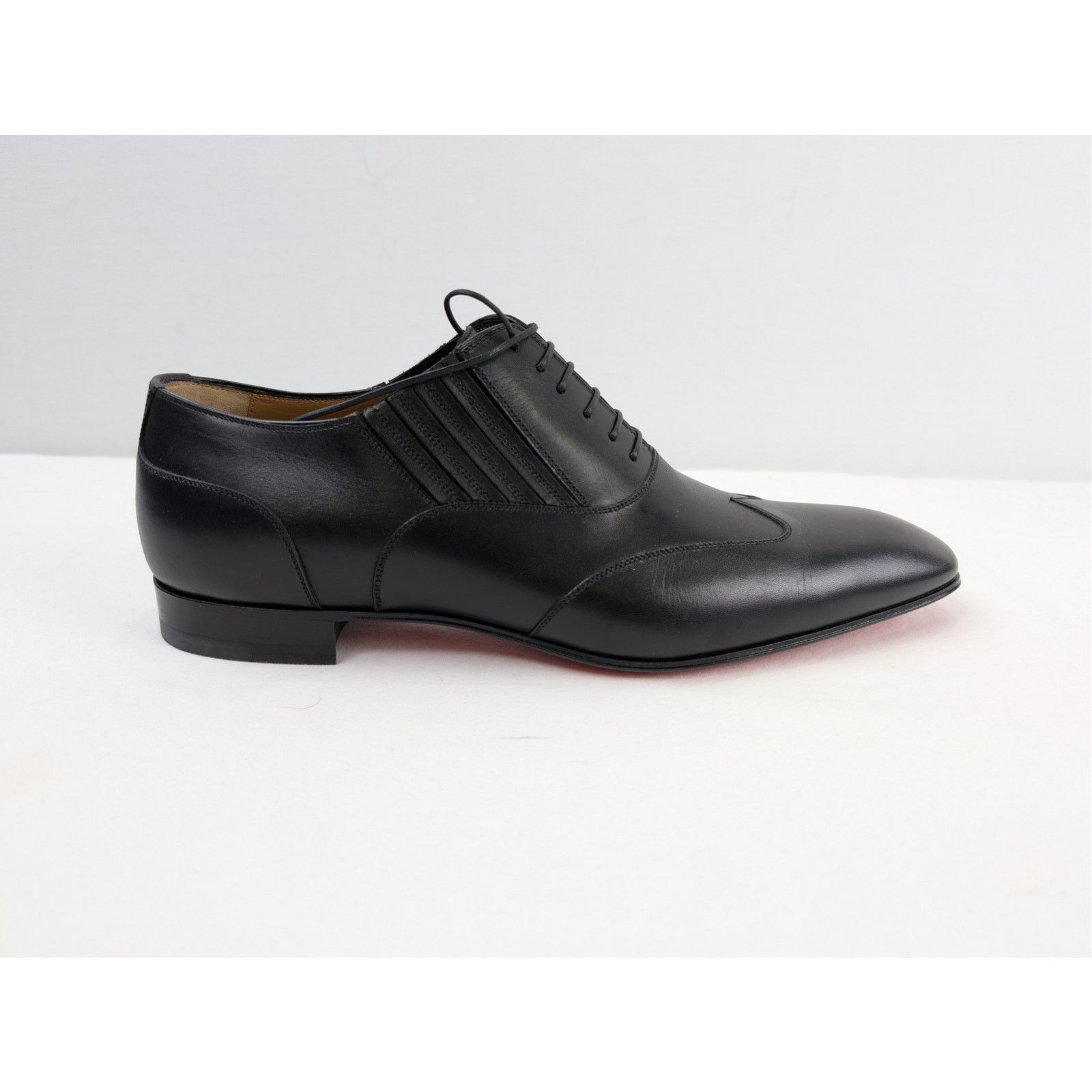 Christian Louboutin o1rshd1 My Amor W Flat Shoe Boots in Black Size US 13 / EU 46 - 4 Thumbnail