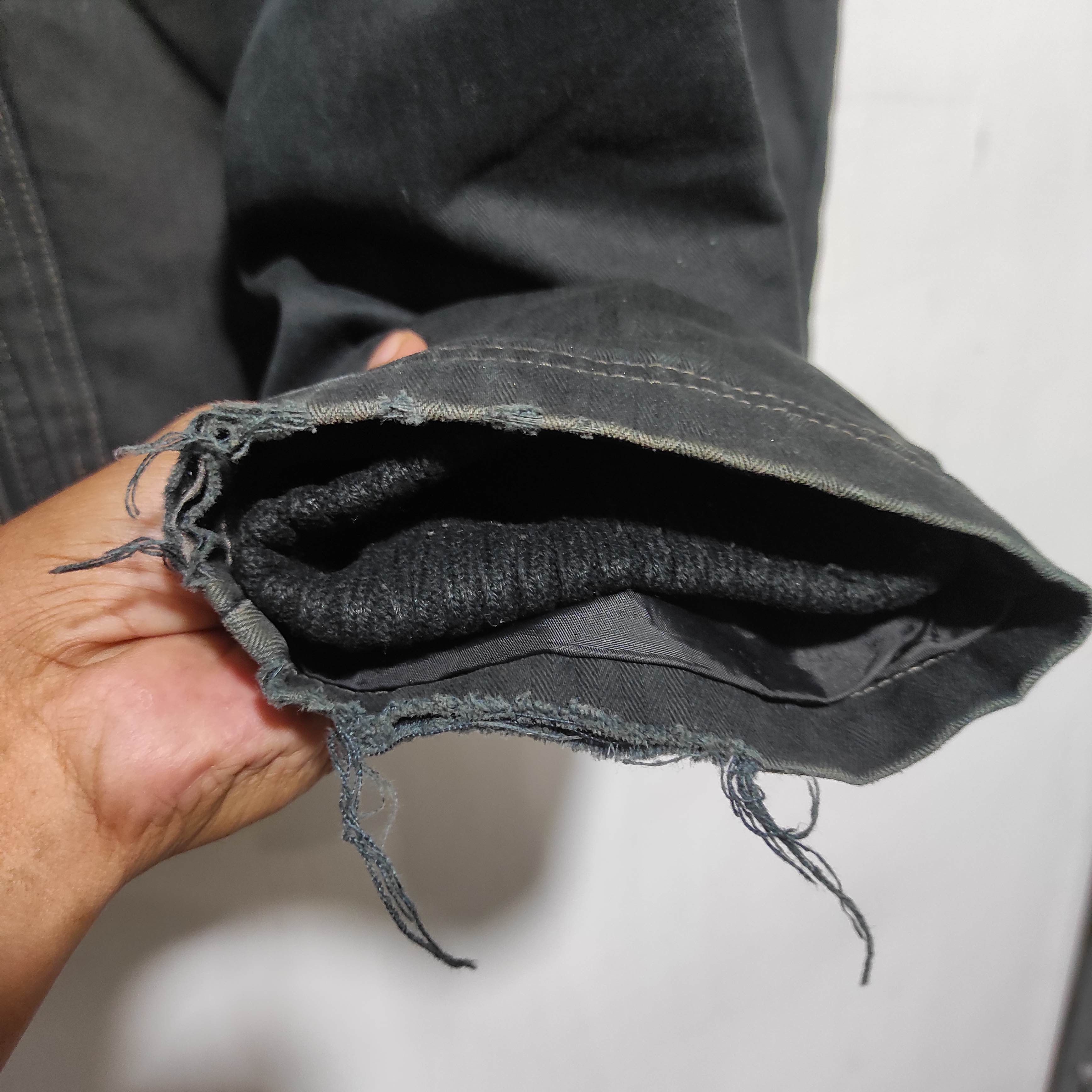Vintage Vtg Distressed Tora by Toraichi Tactical Denim Jacket Racer Size US L / EU 52-54 / 3 - 13 Thumbnail