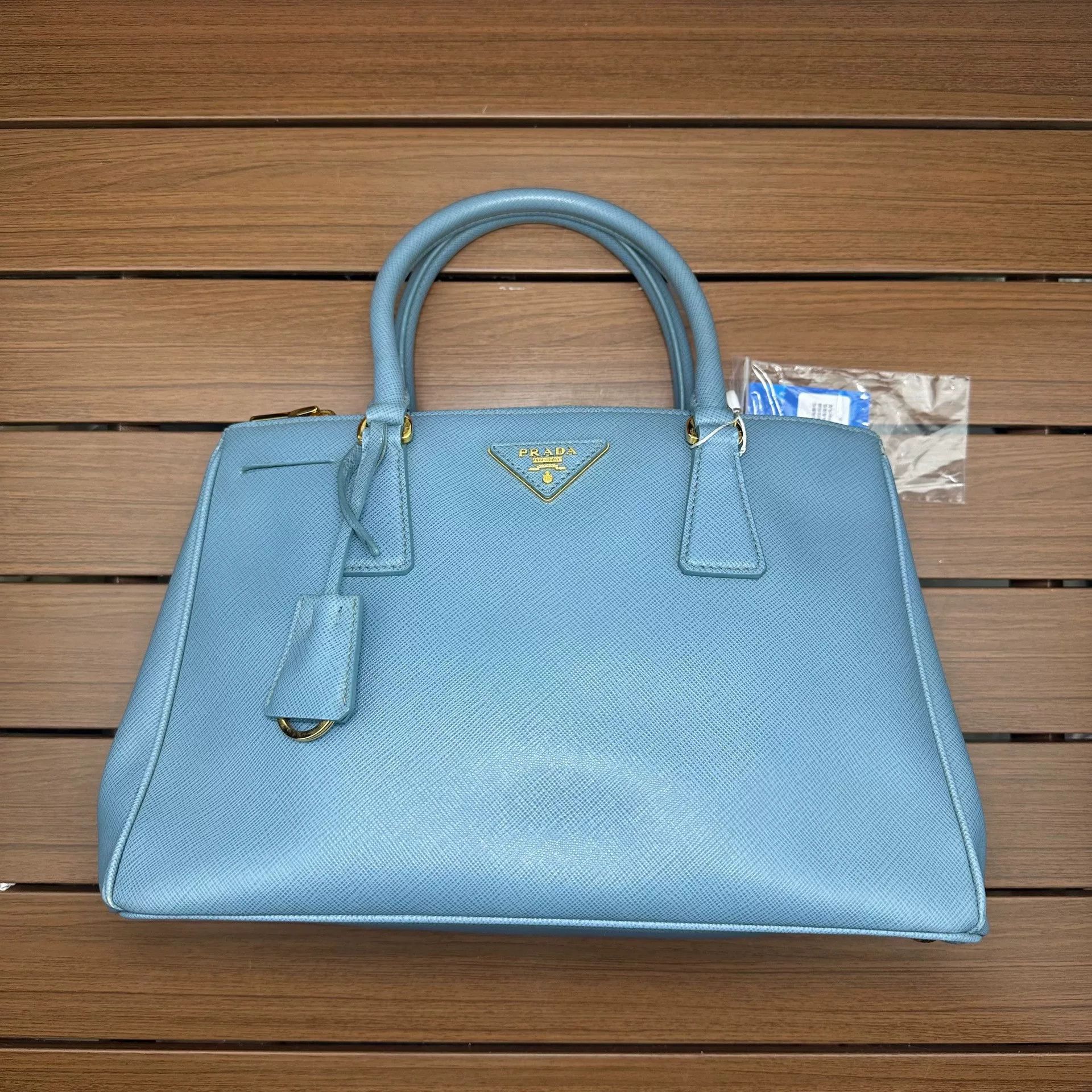 Prada Prada Blue Shoulder Bag OS Women Size ONE SIZE - 1 Thumbnail