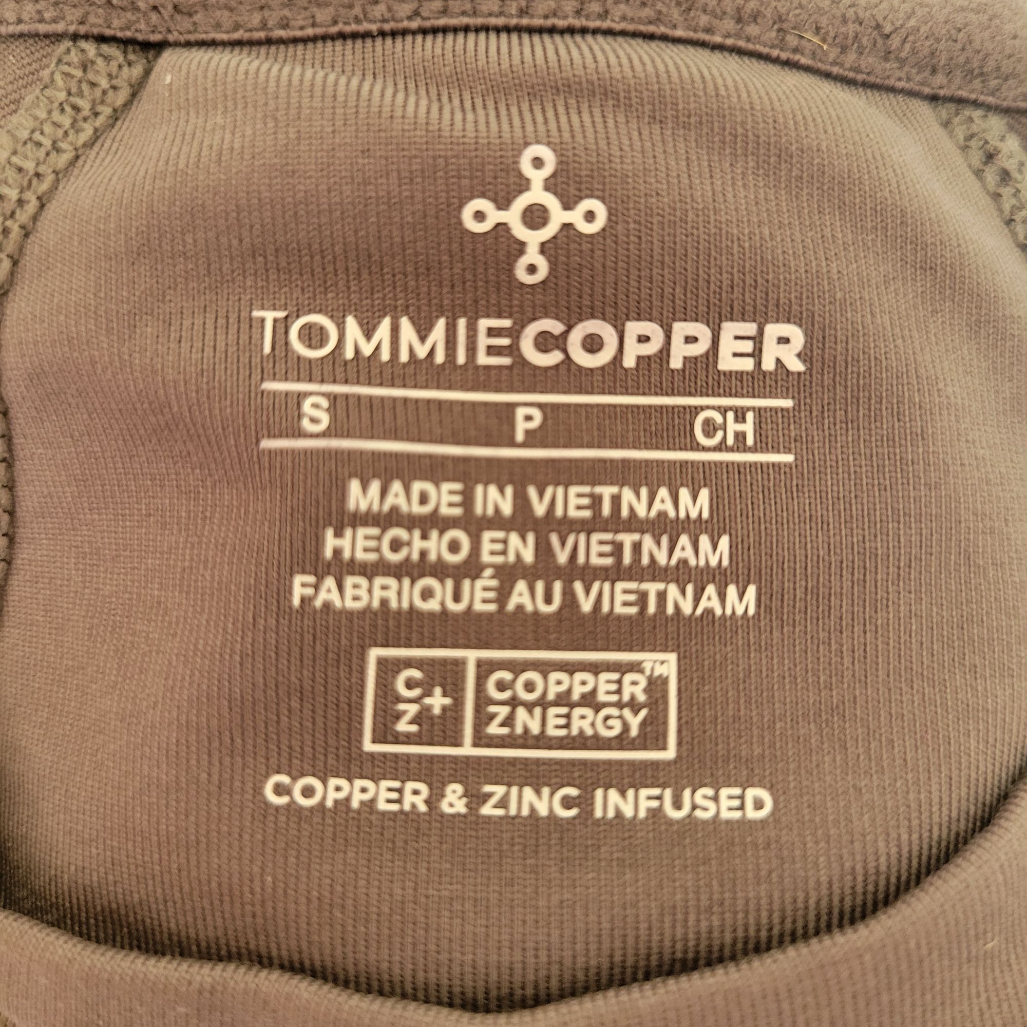 Vintage TommieCopper S Gray Shoulder Centric Support Athletic T Shir Size S / US 4 / IT 40 - 3 Thumbnail