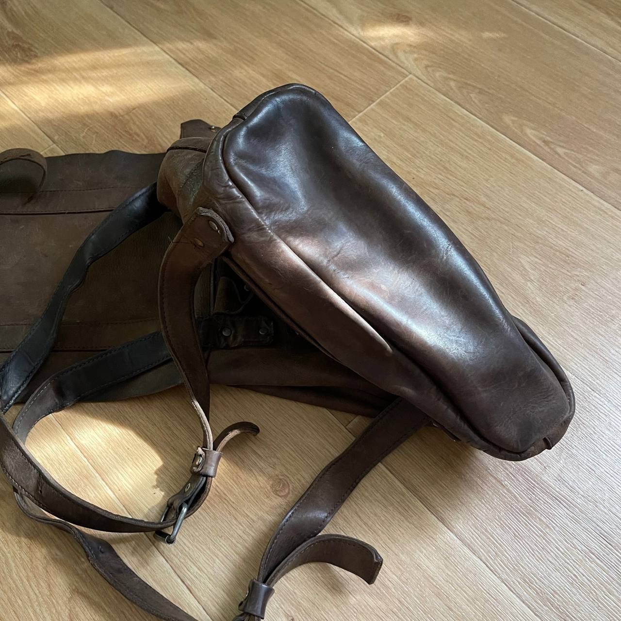Japanese Brand Leather Backpack Size ONE SIZE - 22 Thumbnail